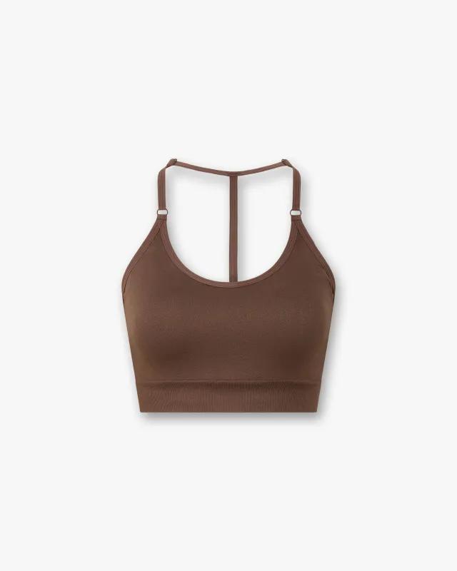 Owners Club Seamless Low Impact Bra - Mocha sold by Represent