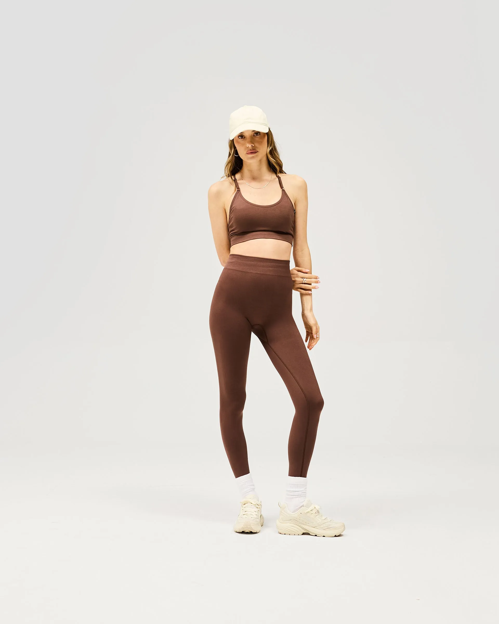 Owners Club Seamless Low Impact Bra - Mocha sold by Represent product image thumbnail 3