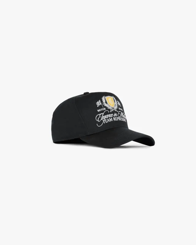 Represent Crest Cap - Jet Black sold by Represent