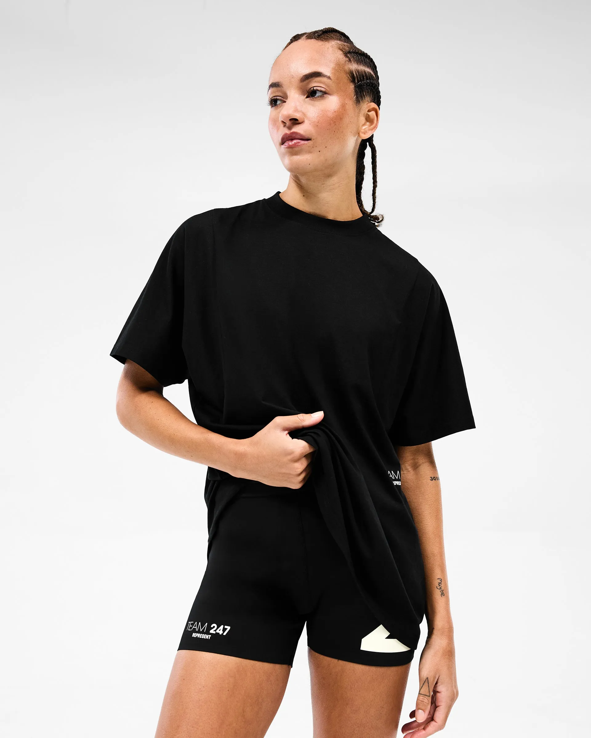 247 Training T-Shirt - Black sold by Represent product image thumbnail 4