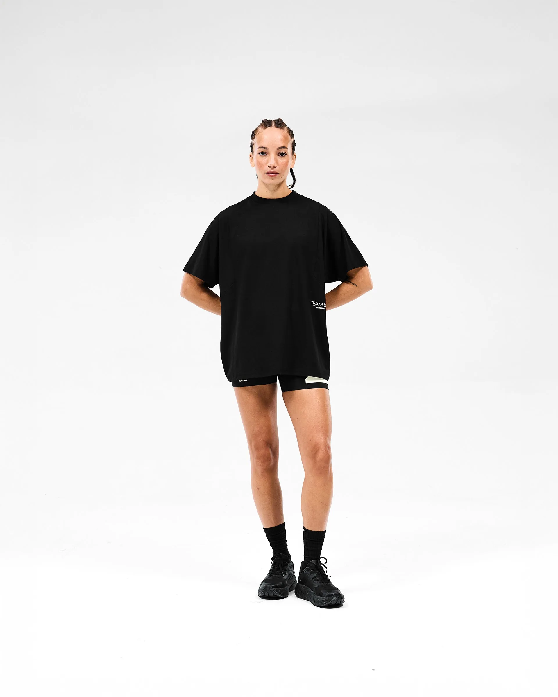 247 Training T-Shirt - Black sold by Represent product image thumbnail 3