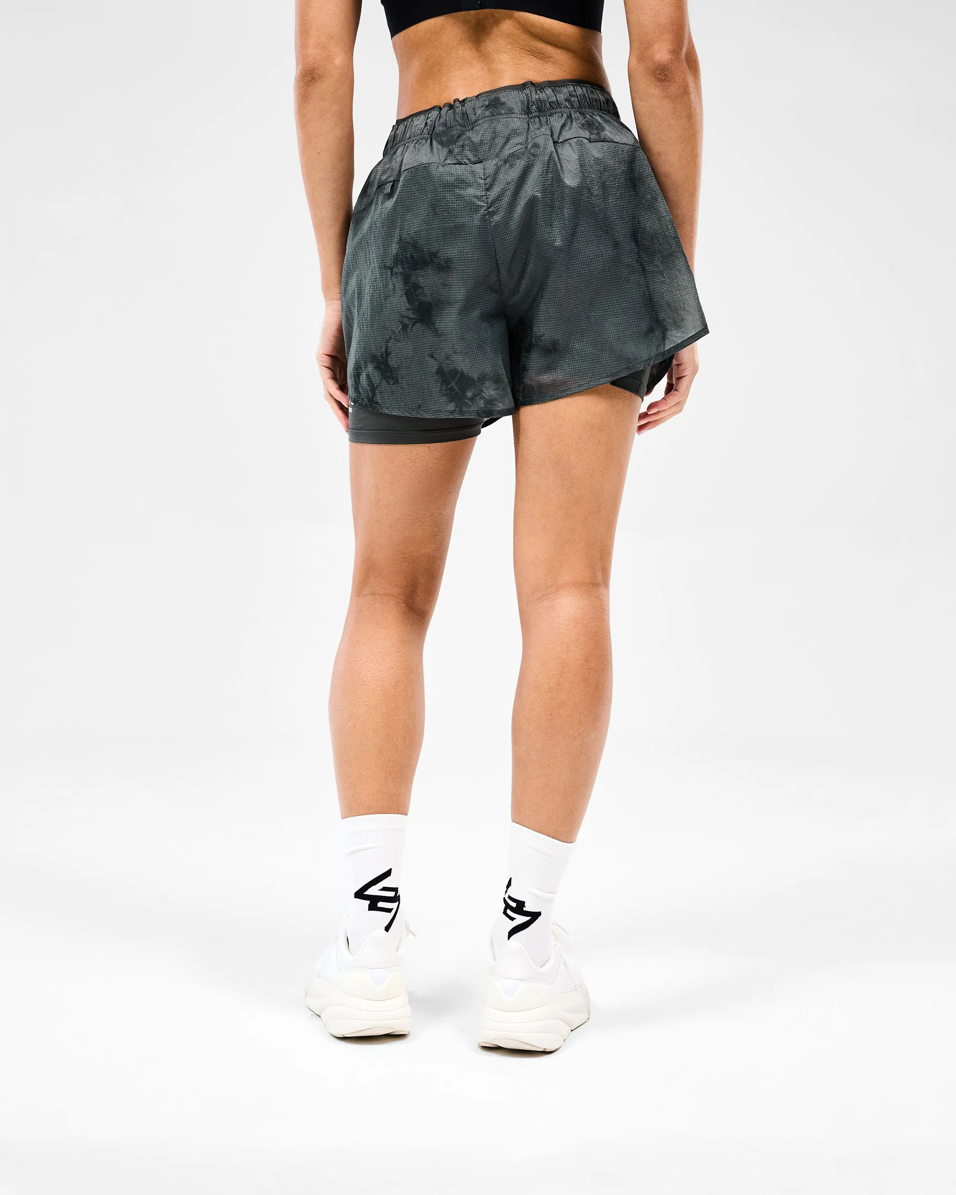 247 Distance 2-In-1 Short Printed - Dark Green sold by Represent product image thumbnail 5