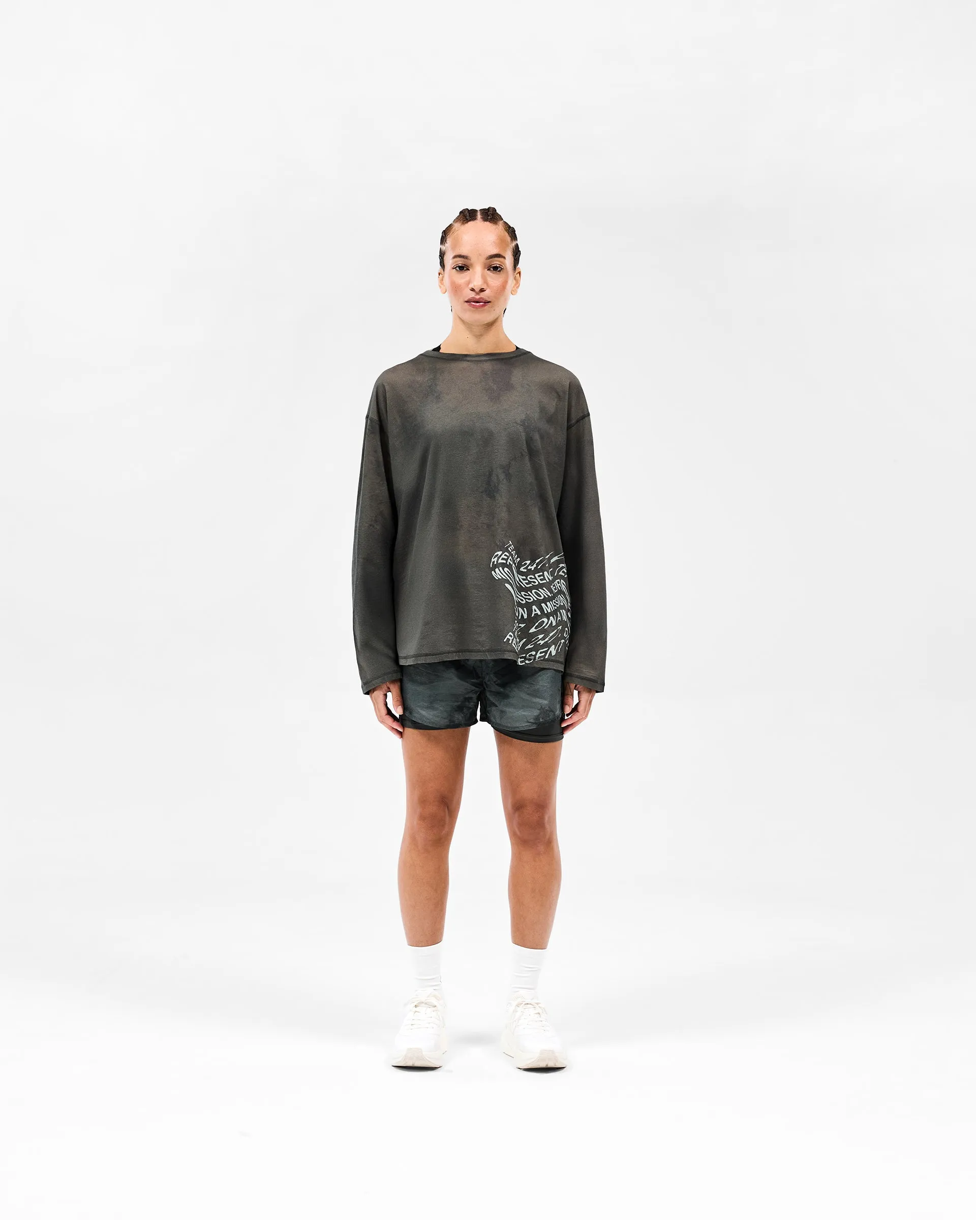 247 Distance 2-In-1 Short Printed - Dark Green sold by Represent product image thumbnail 3