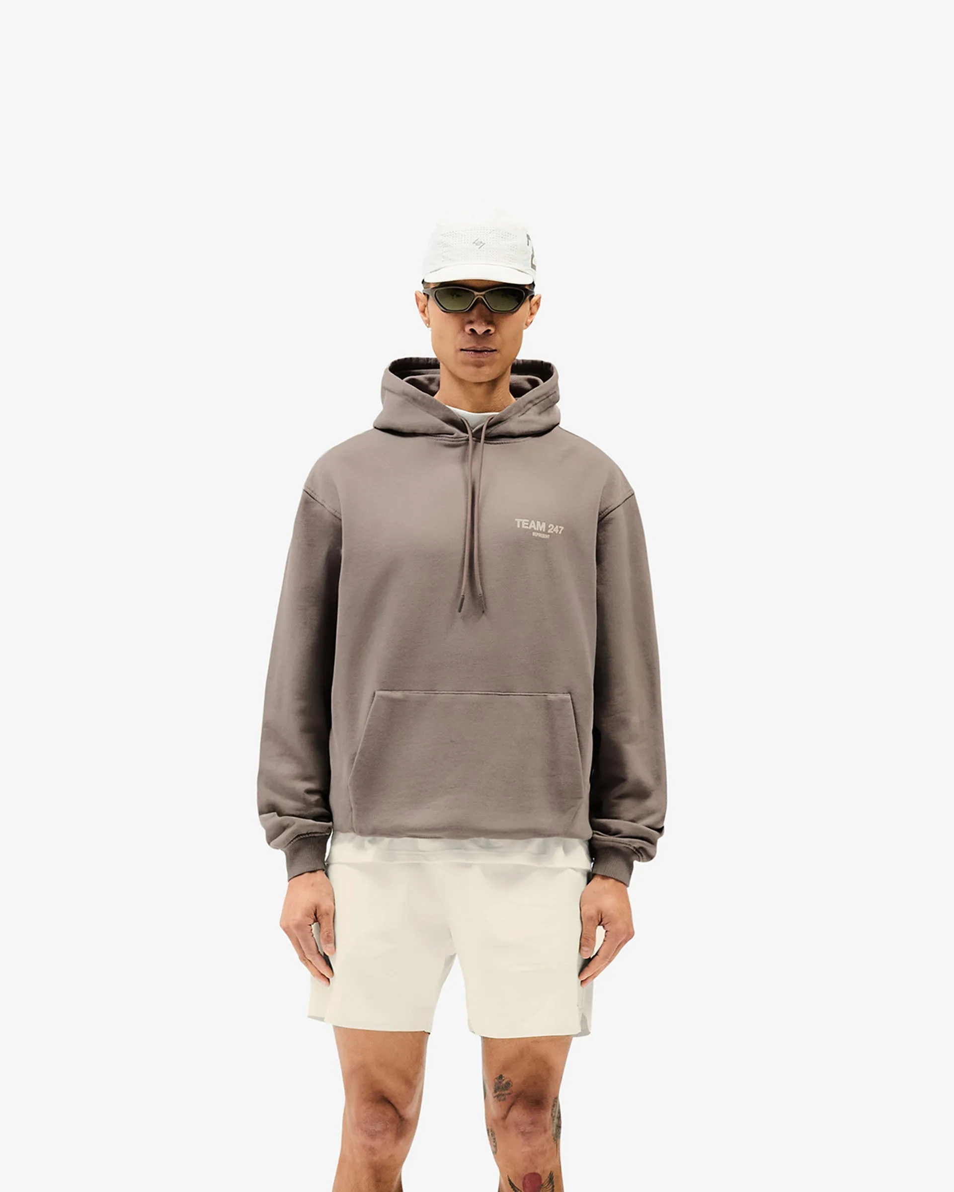 Team 247 Oversized Hoodie - Earth sold by Represent product image thumbnail 3