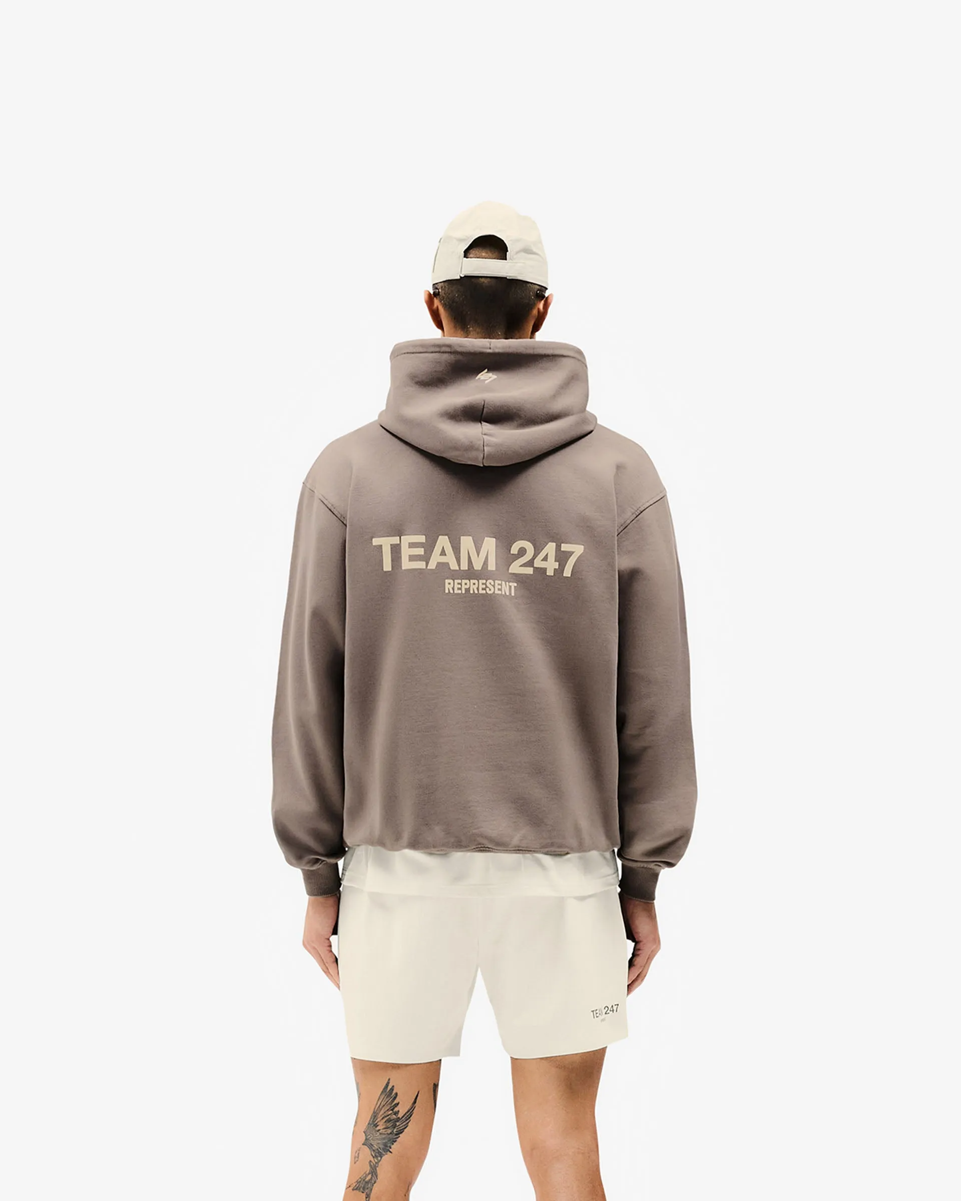 Team 247 Oversized Hoodie - Earth sold by Represent product image thumbnail 5