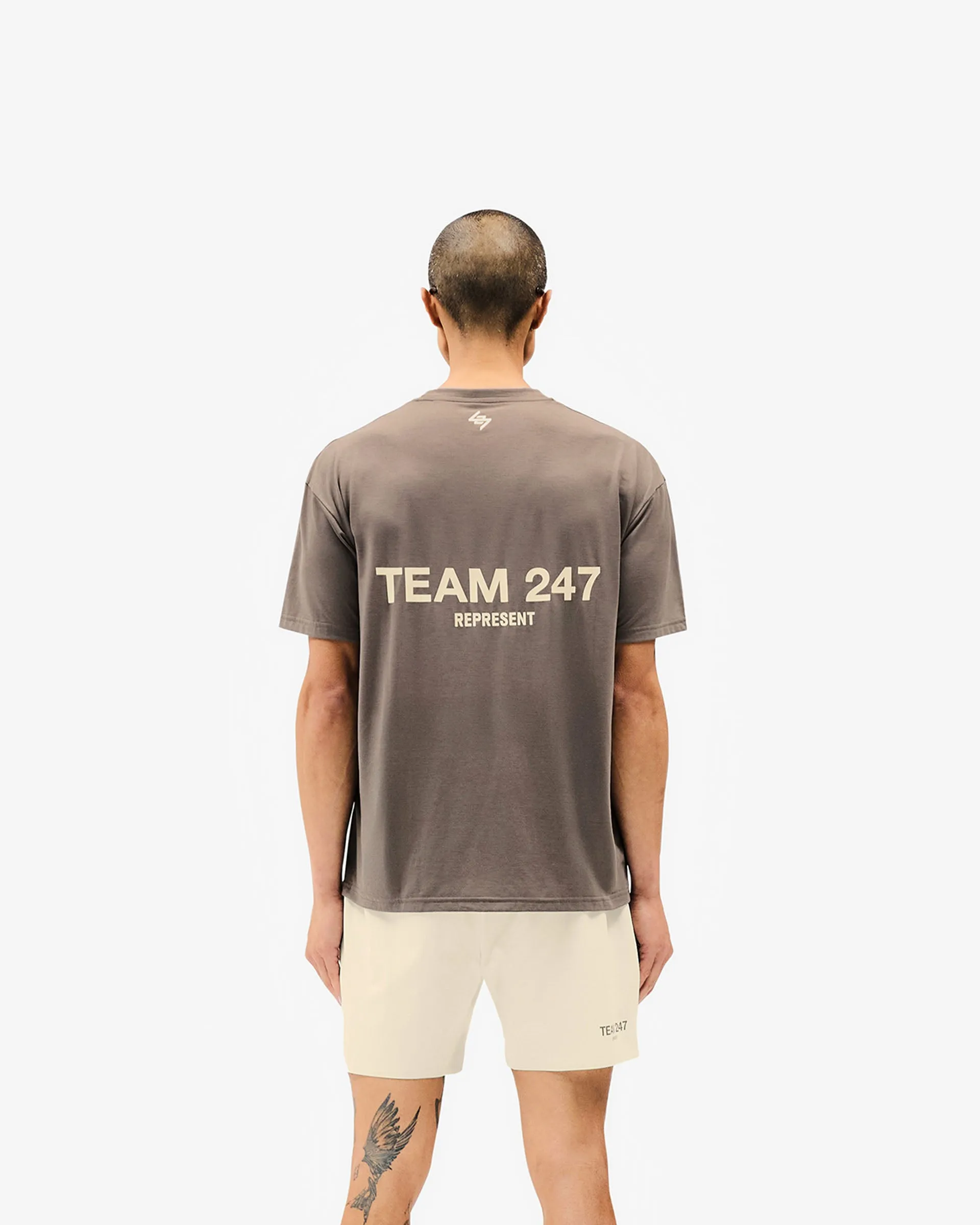 Team 247 Oversized T-Shirt - Earth sold by Represent product image thumbnail 4