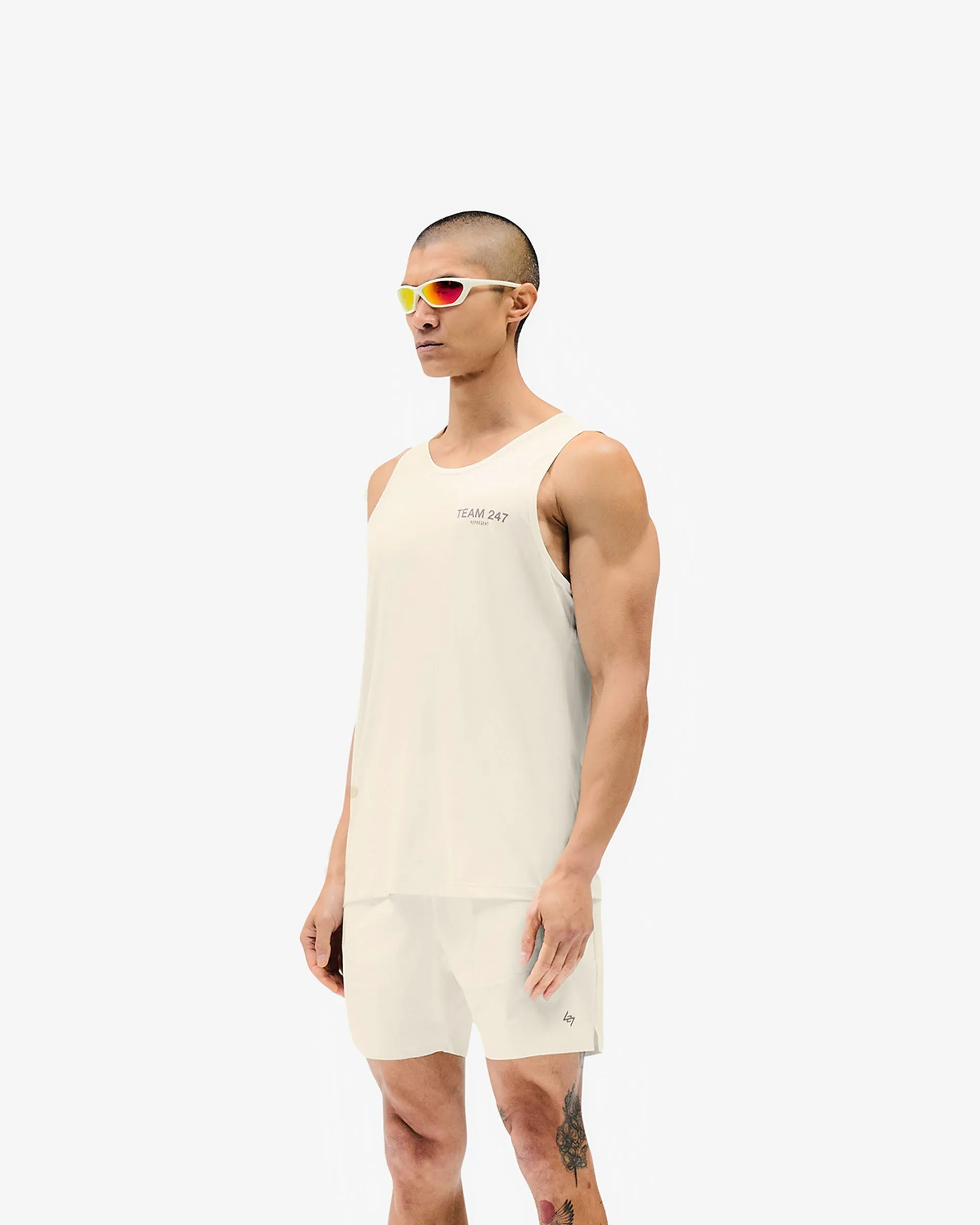 Team 247 Run Vest - Cream sold by Represent product image thumbnail 4