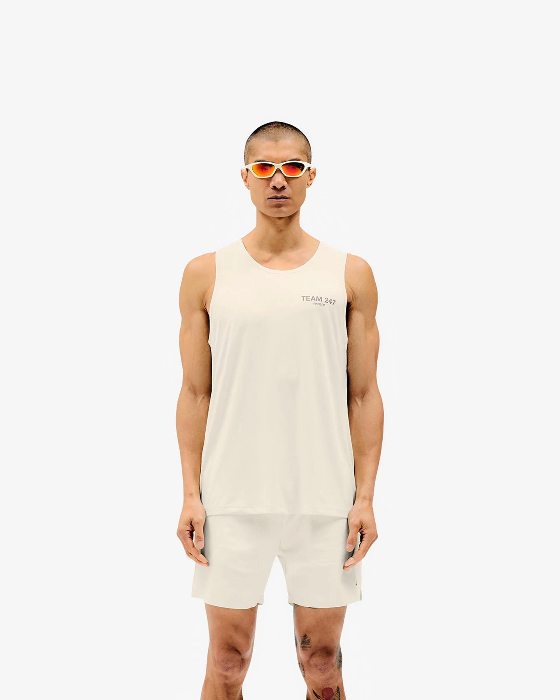 Team 247 Run Vest - Cream sold by Represent product image thumbnail 3