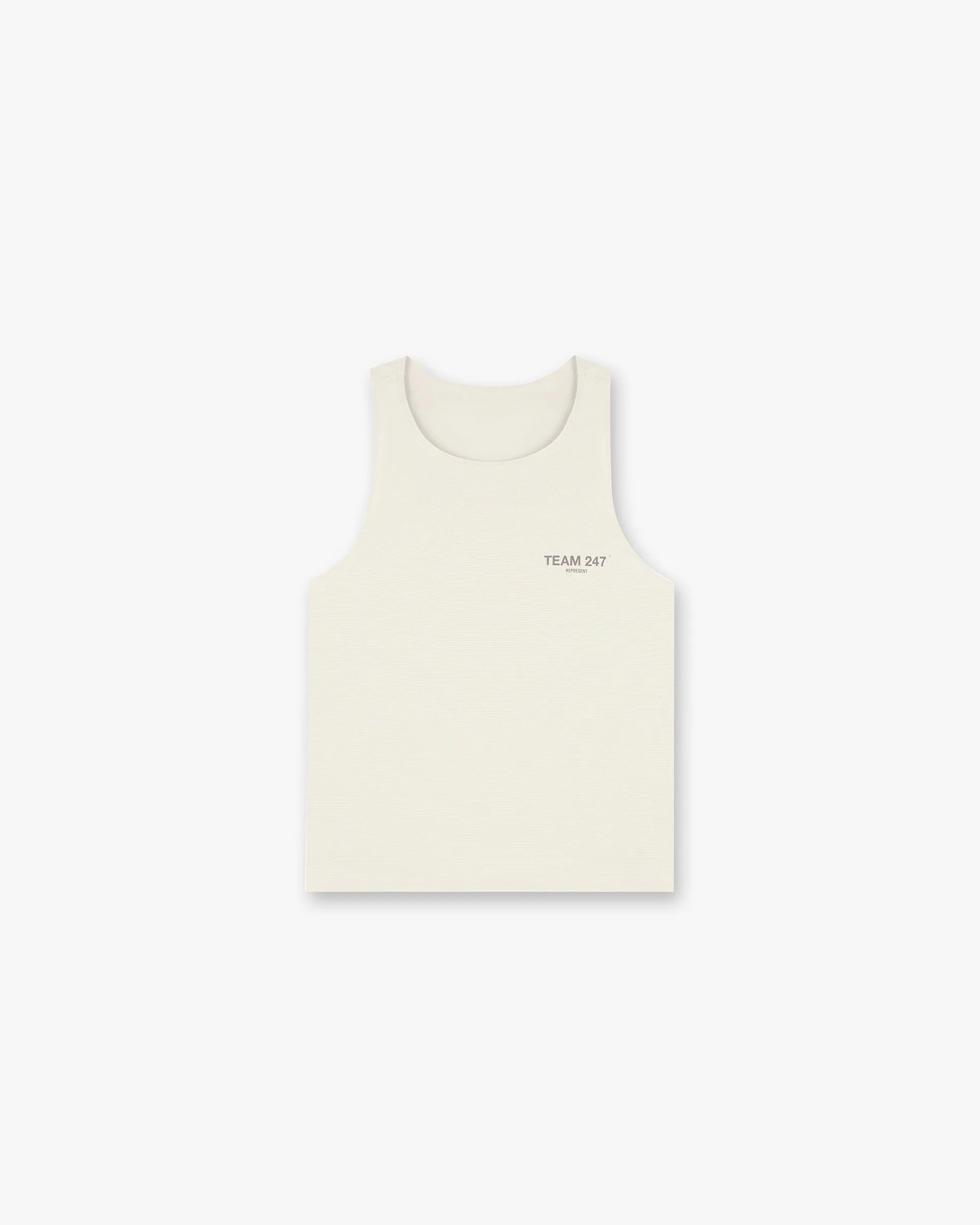 Team 247 Run Vest - Cream sold by Represent
