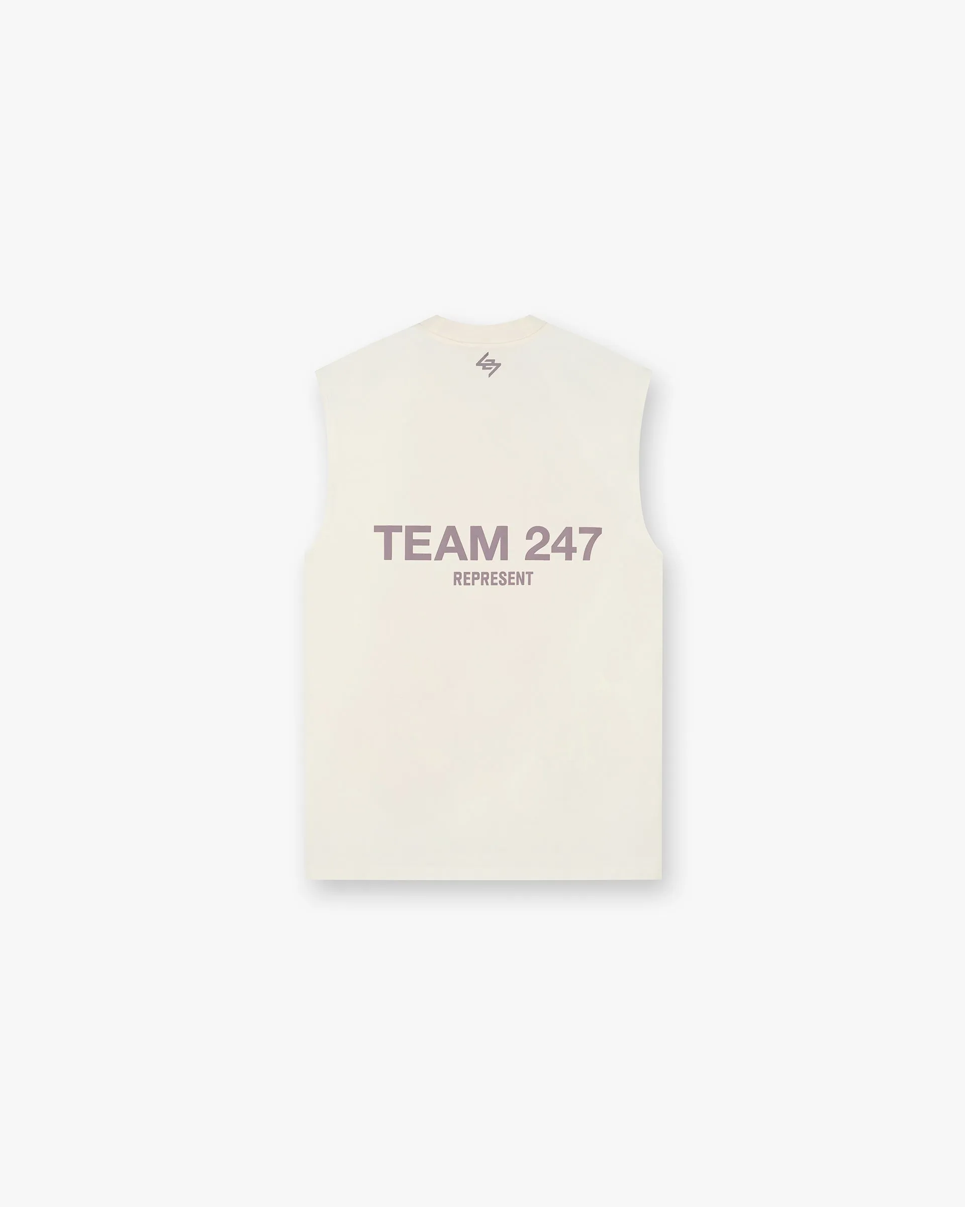 Team 247 Oversized Tank - Cream sold by Represent product image thumbnail 2