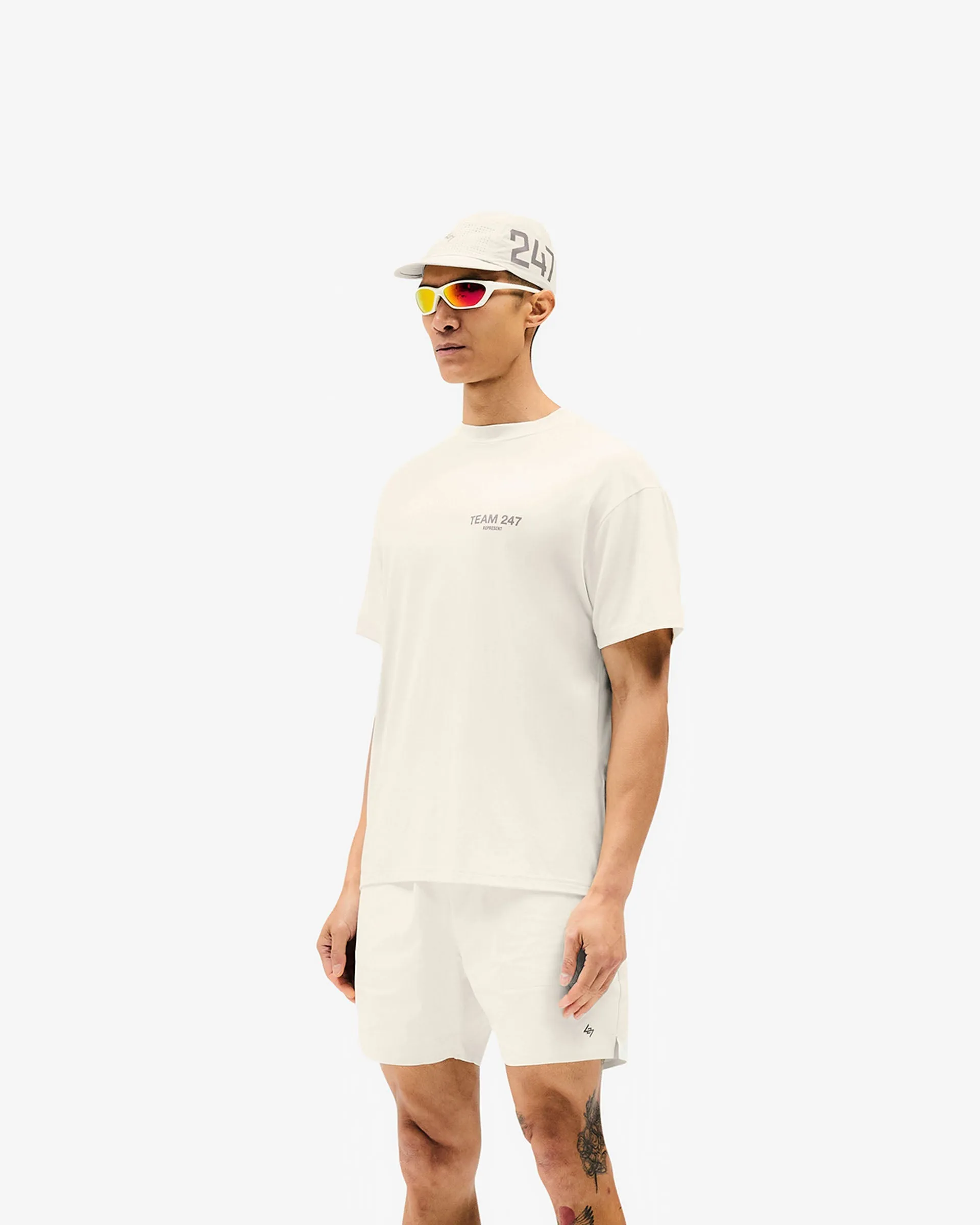 Team 247 Oversized T-Shirt - Cream sold by Represent product image thumbnail 4