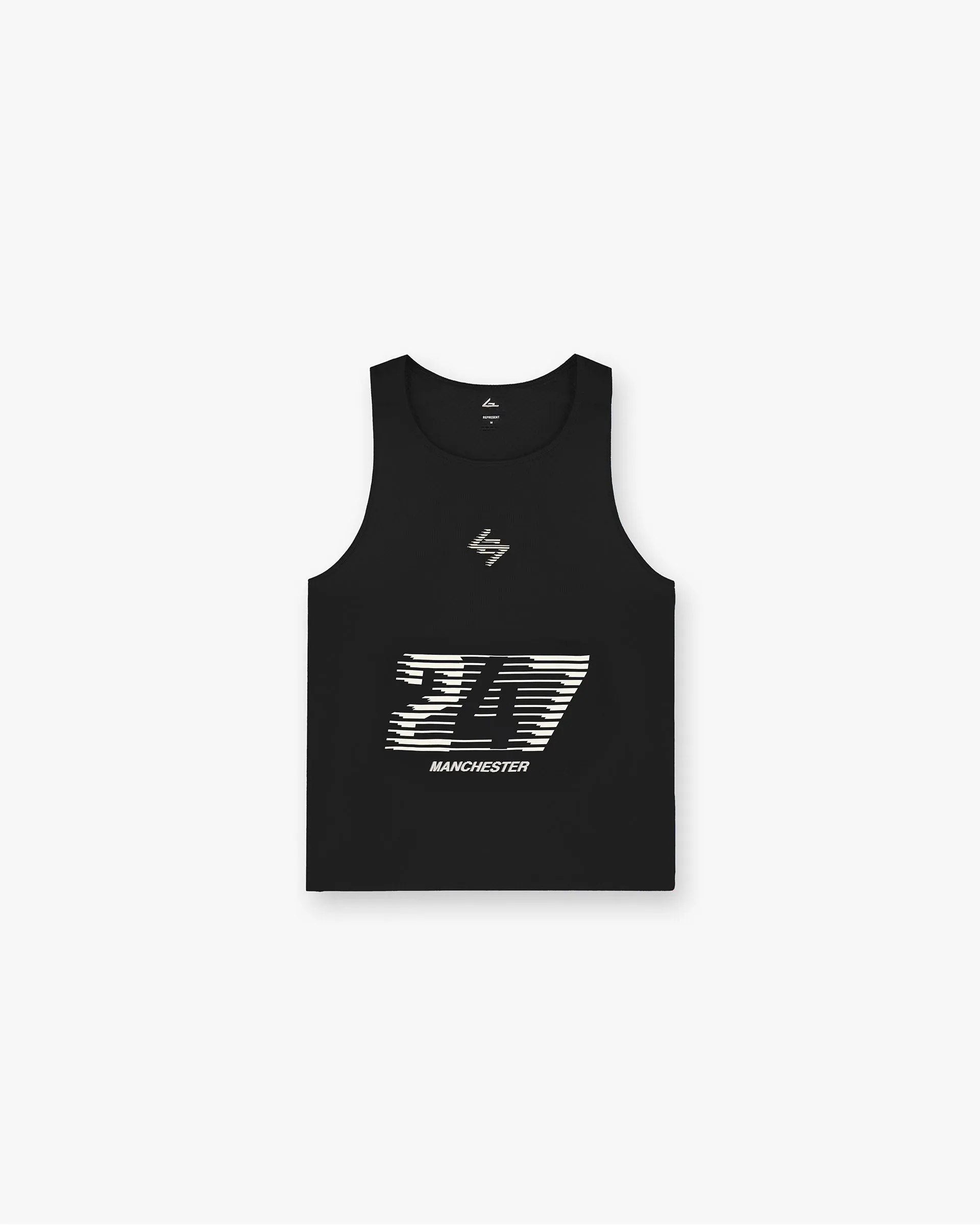 247 Manchester Singlet - Black sold by Represent
