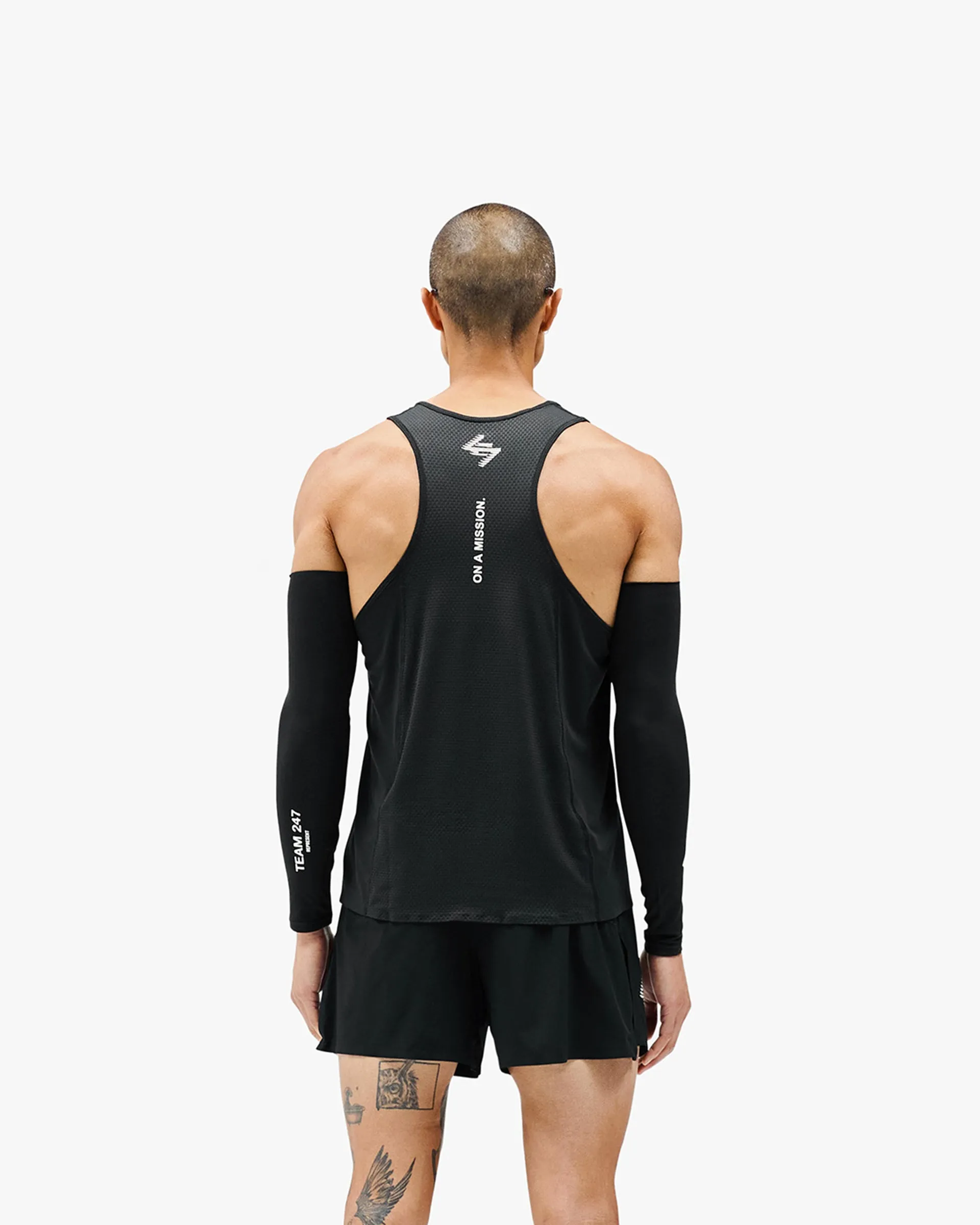 247 Manchester Singlet - Black sold by Represent product image thumbnail 5