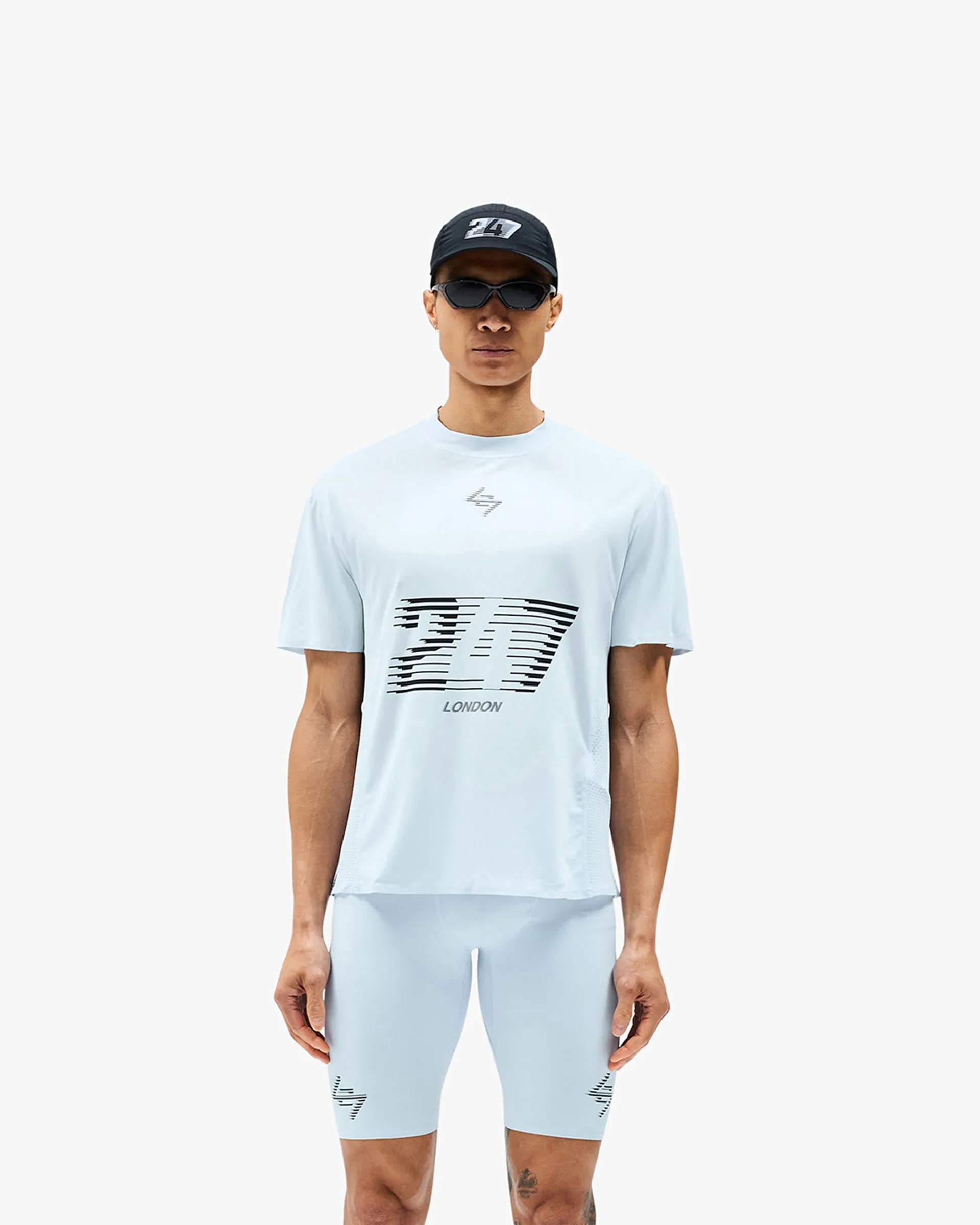 247 London T-Shirt - Blue sold by Represent product image thumbnail 3