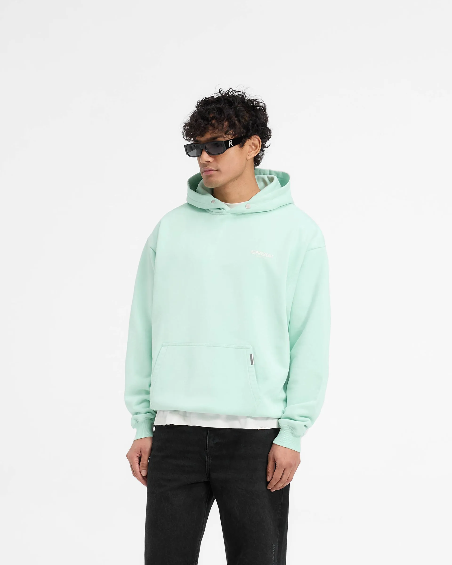 Represent Owners Club Hoodie - Pistachio sold by Represent product image thumbnail 4