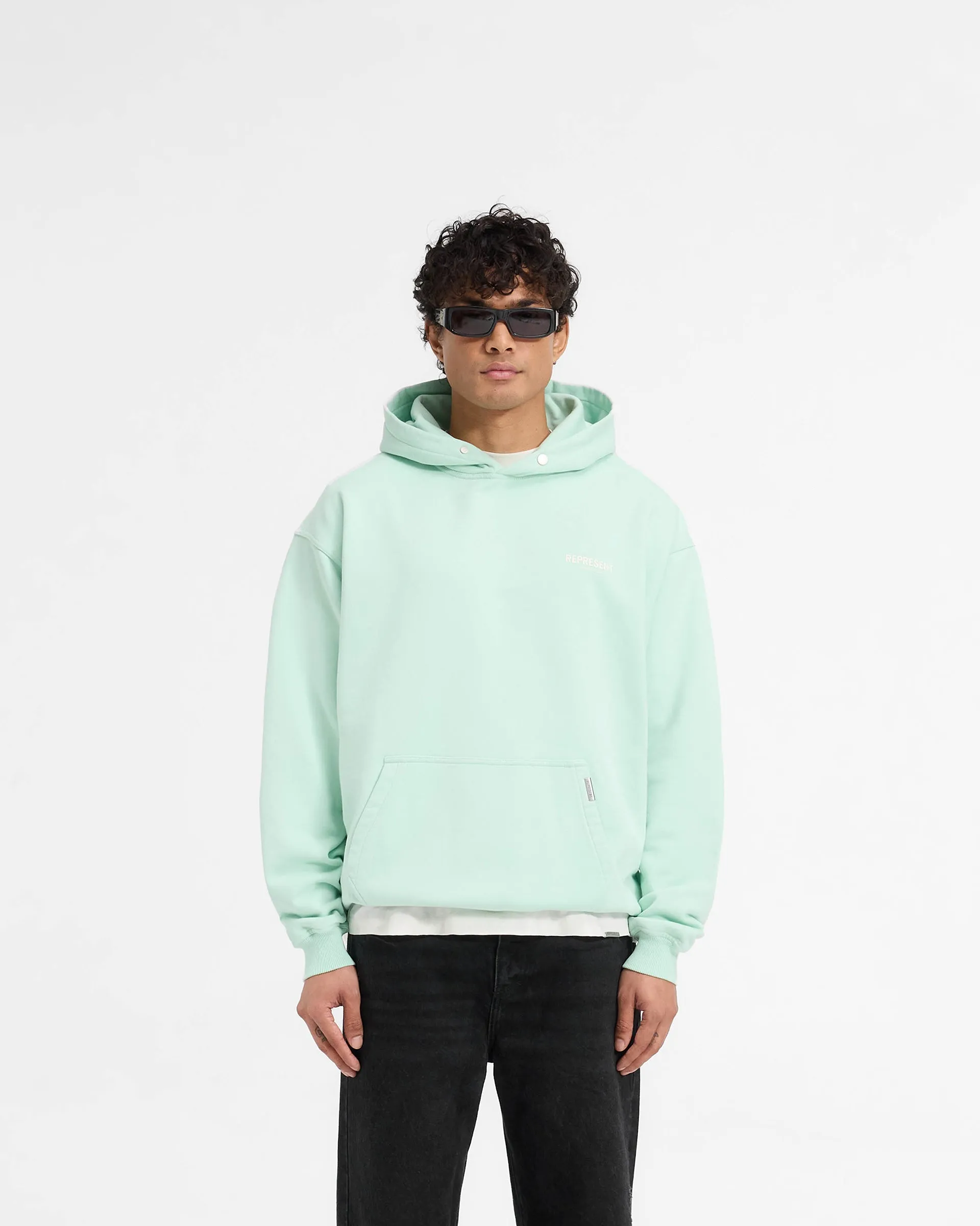 Represent Owners Club Hoodie - Pistachio sold by Represent product image thumbnail 3