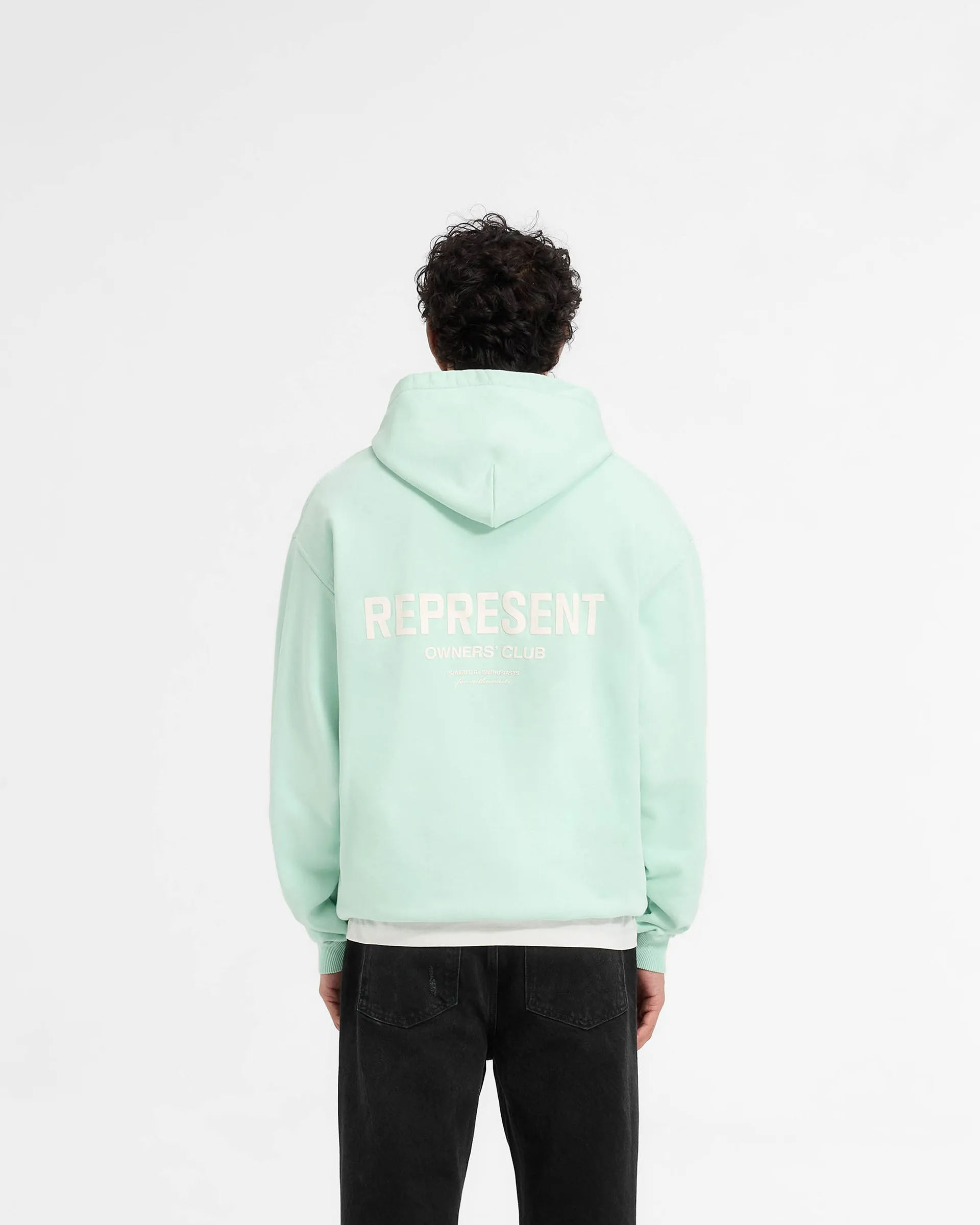 Represent Owners Club Hoodie - Pistachio sold by Represent product image thumbnail 5