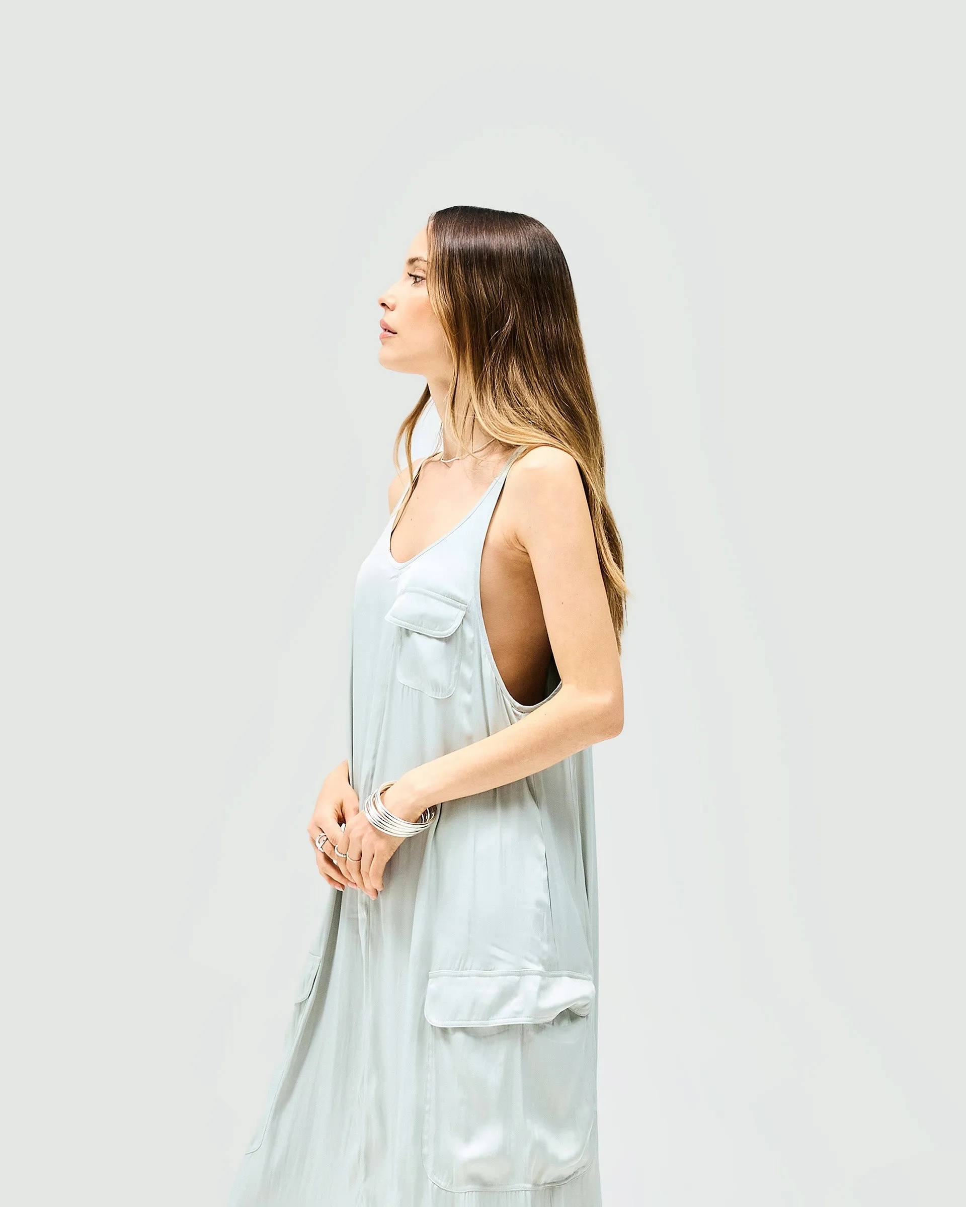 Adrenaline Maxi Dress - Basil sold by Represent product image thumbnail 2