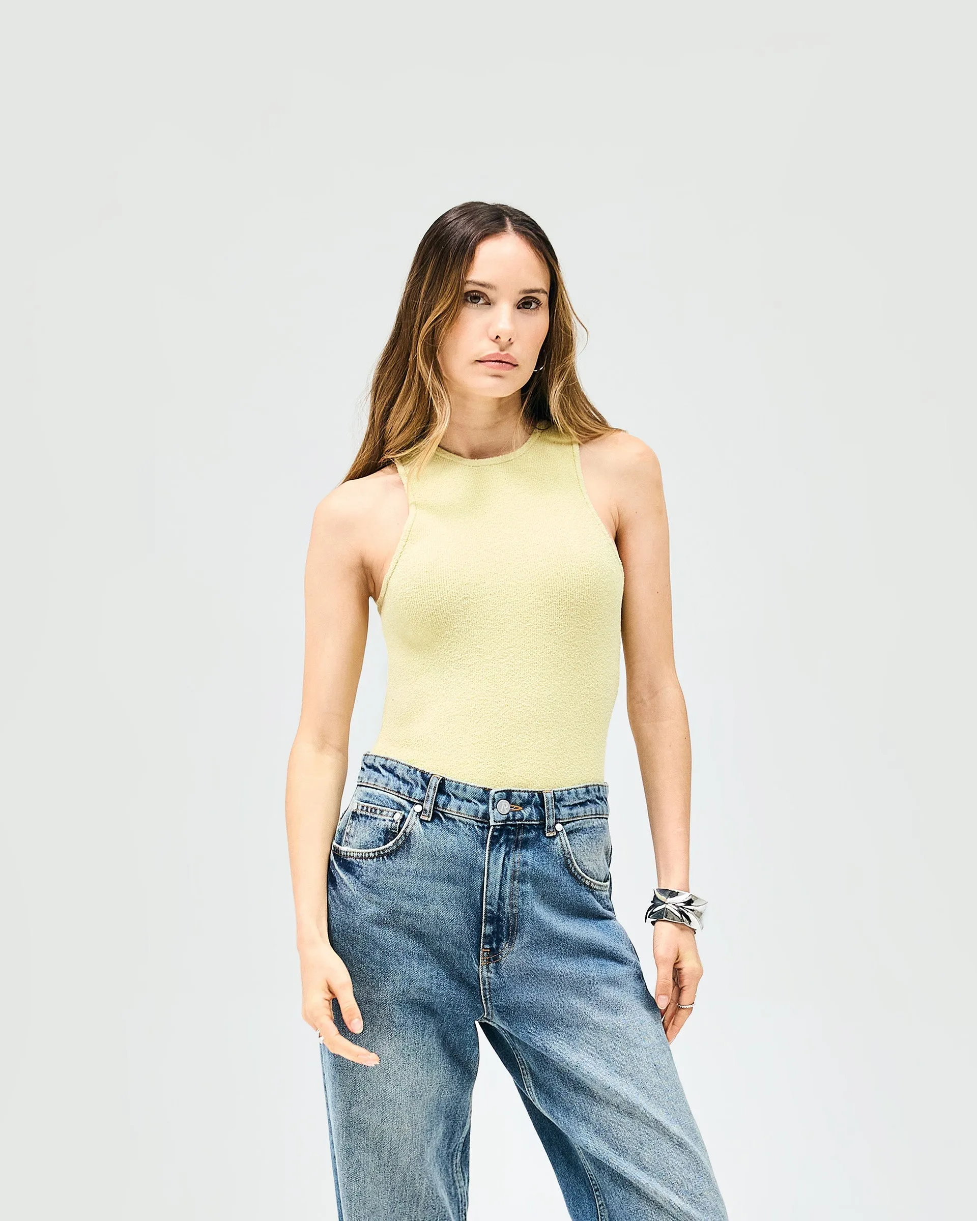 Tour Bodysuit - Buttermilk Seedling sold by Represent product image thumbnail 4