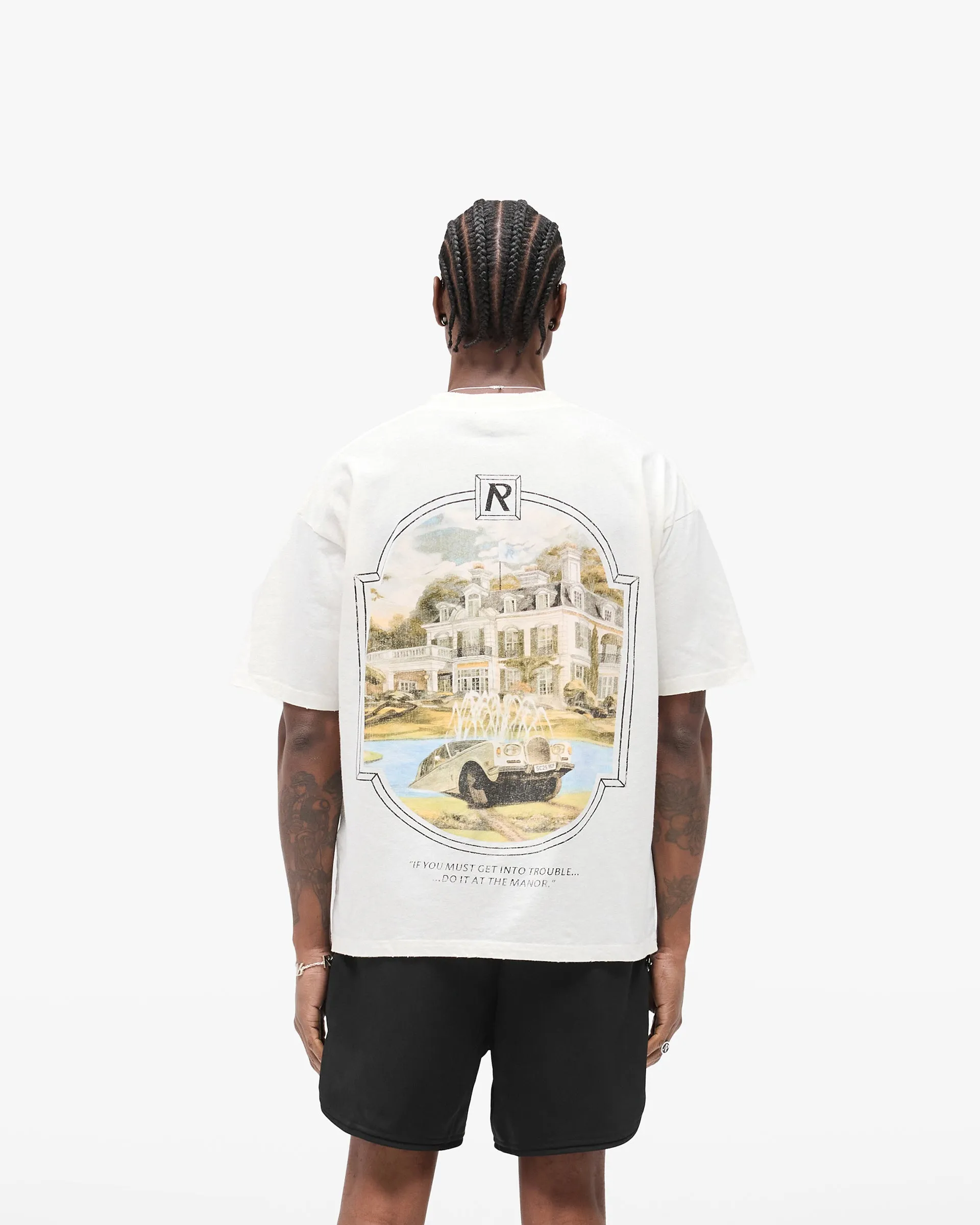 Revere Manor T-Shirt - Aged White sold by Represent product image thumbnail 5