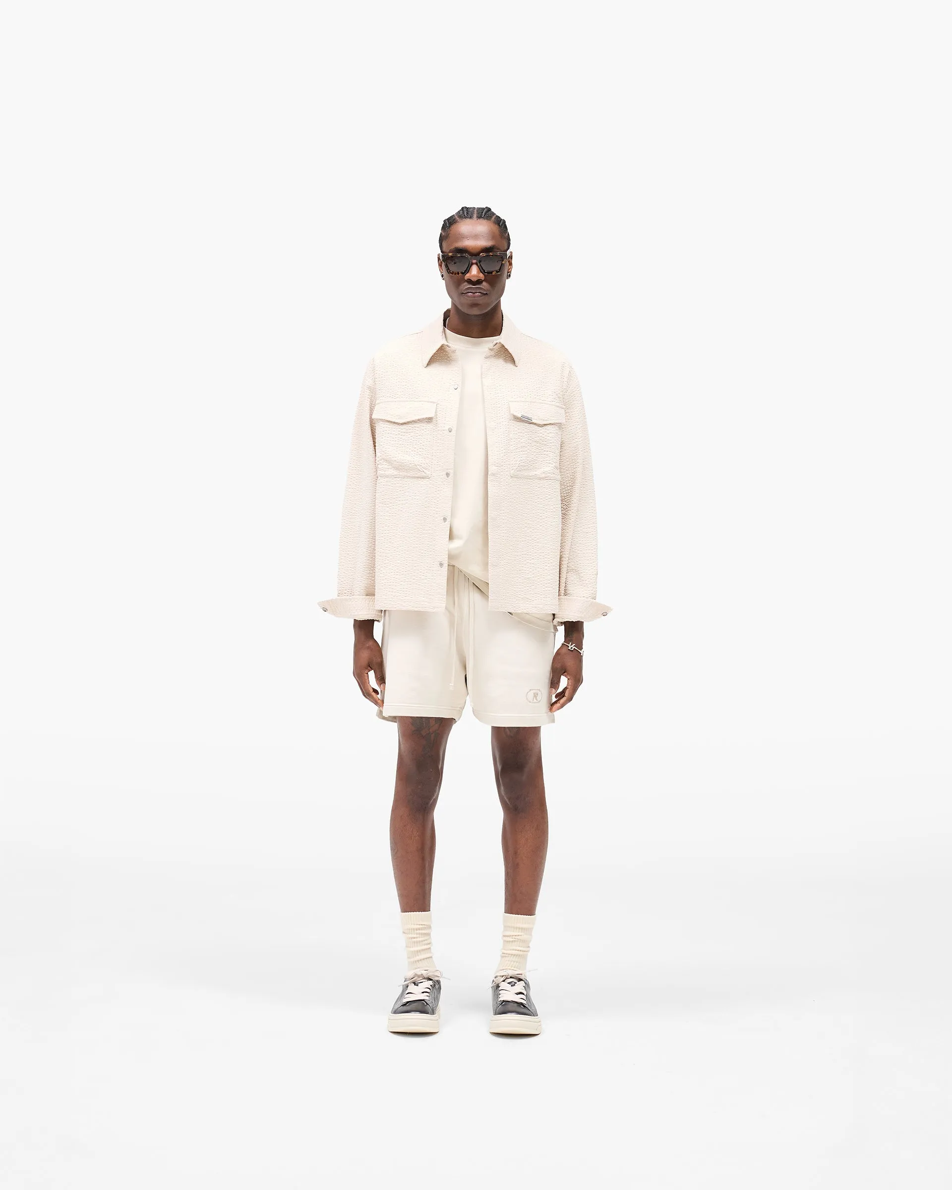 Textured Long Sleeve Shirt - Champagne sold by Represent product image thumbnail 5