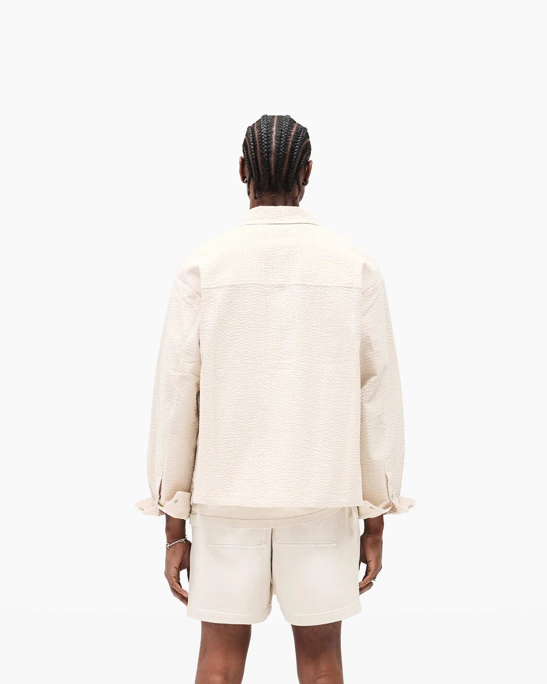 Textured Long Sleeve Shirt - Champagne sold by Represent product image thumbnail 4