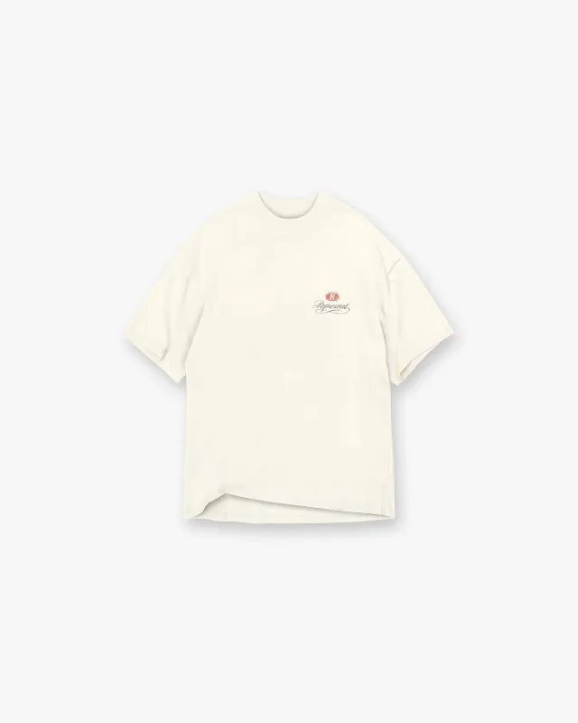 Grand Vintage Hand Drawn T-Shirt - Aged White sold by Represent