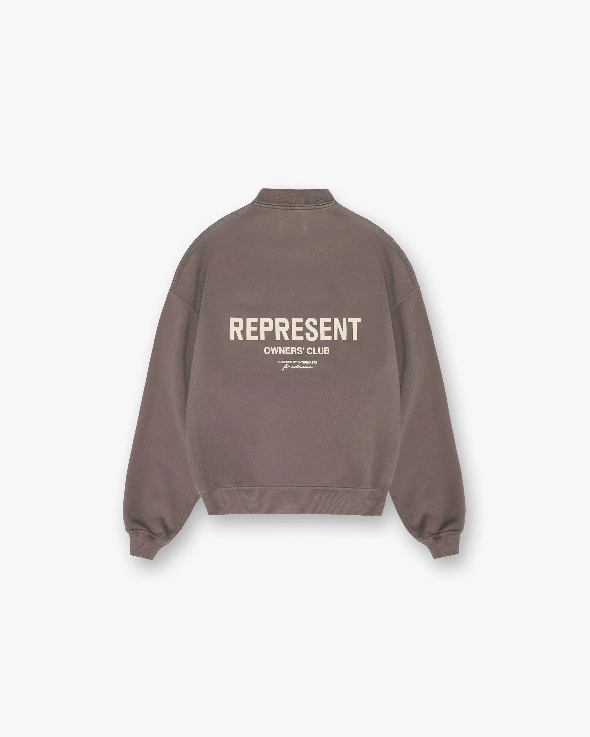 Represent Owners Club Long Sleeve Polo Sweater - Fog sold by Represent product image thumbnail 2