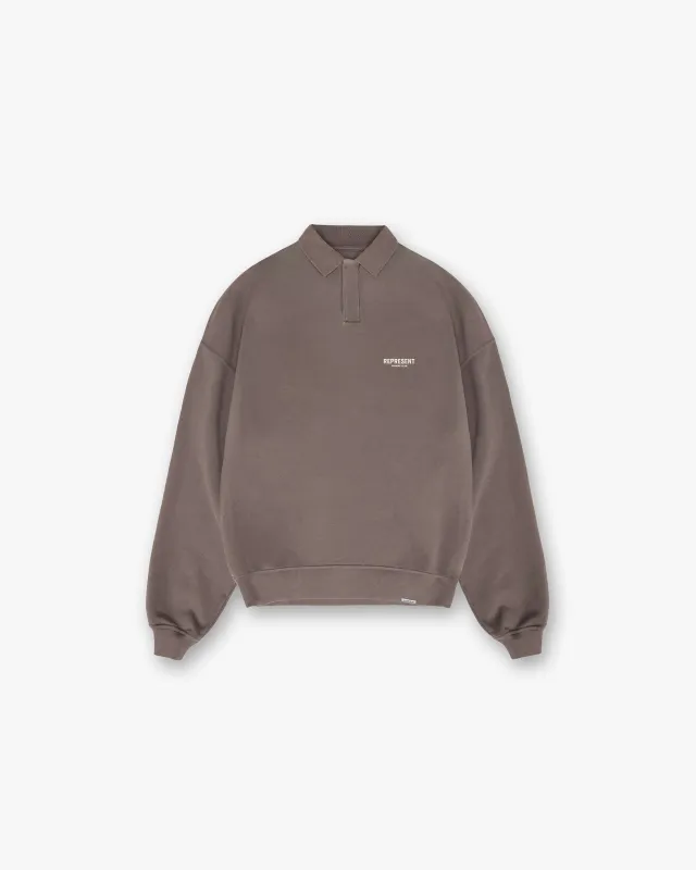 Kith Textured Cotton Leon Polo - Polar | Parallel
