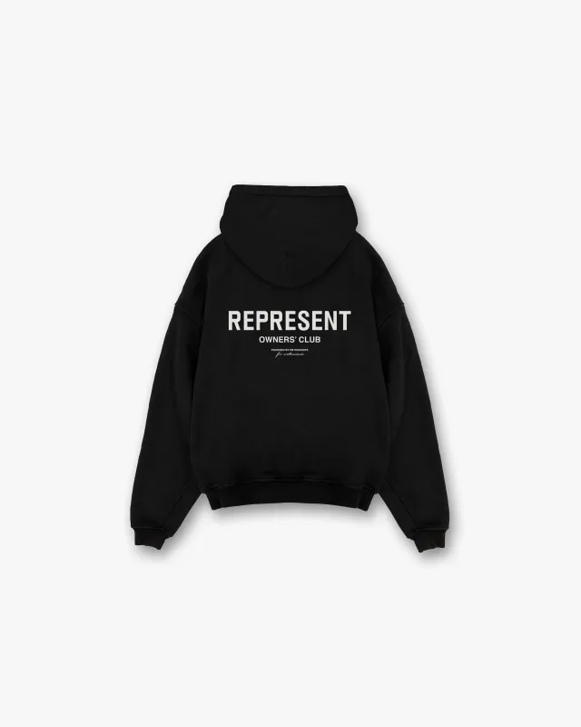 Represent Owners Club Hoodie - Black sold by Represent