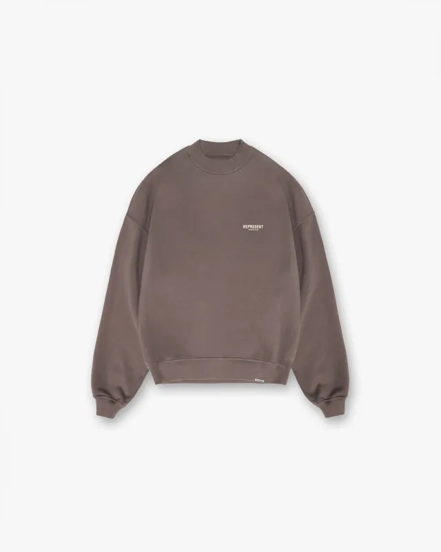 Represent Owners Club Sweater - Fog sold by Represent