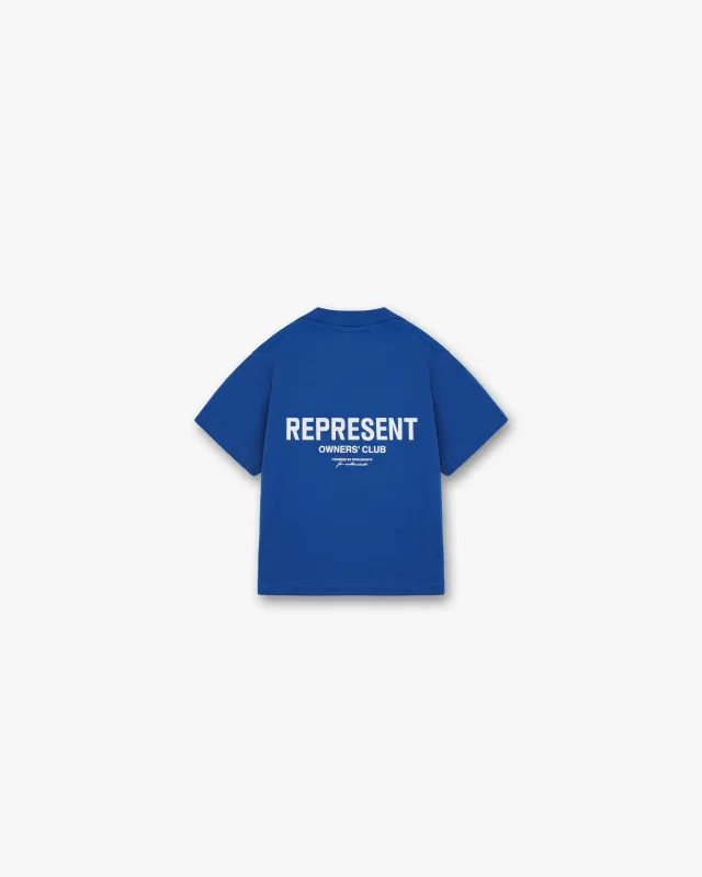 Represent Mini Owners Club T-Shirt - Cobalt sold by Represent