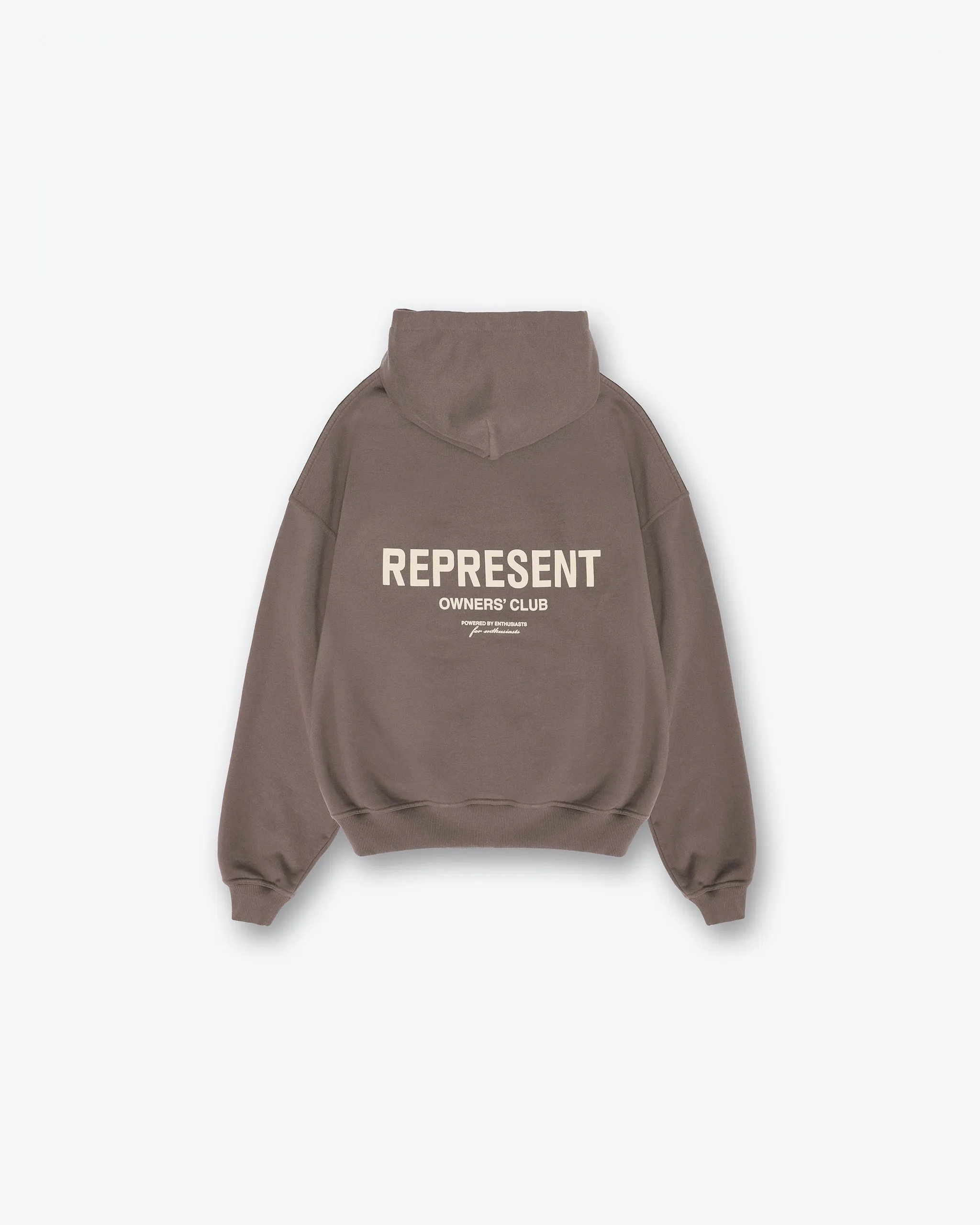 Represent Owners Club Zip Hoodie - Fog sold by Represent product image thumbnail 2
