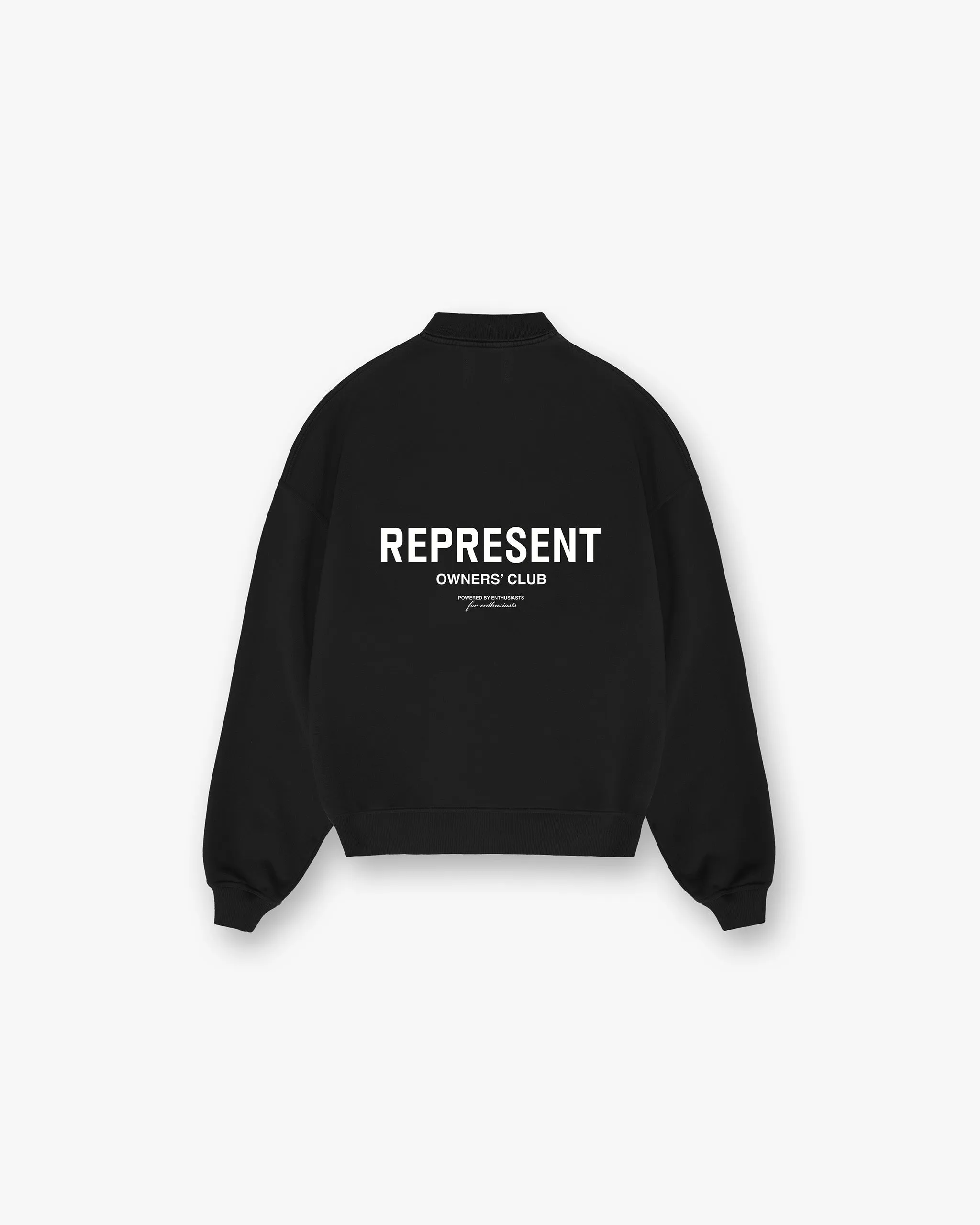 Represent Owners Club Long Sleeve Polo Sweater - Black sold by Represent product image thumbnail 2