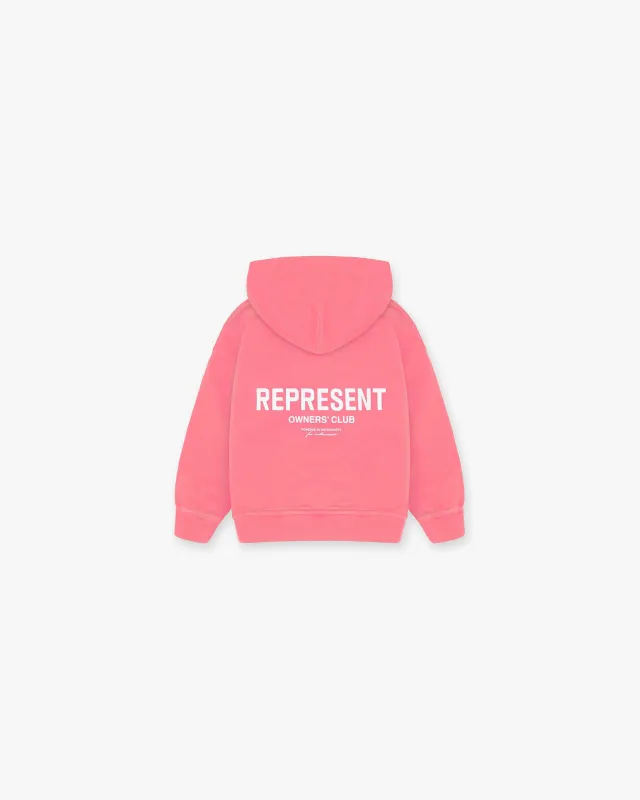 Represent Mini Owners Club Hoodie - Bubblegum Pink sold by Represent