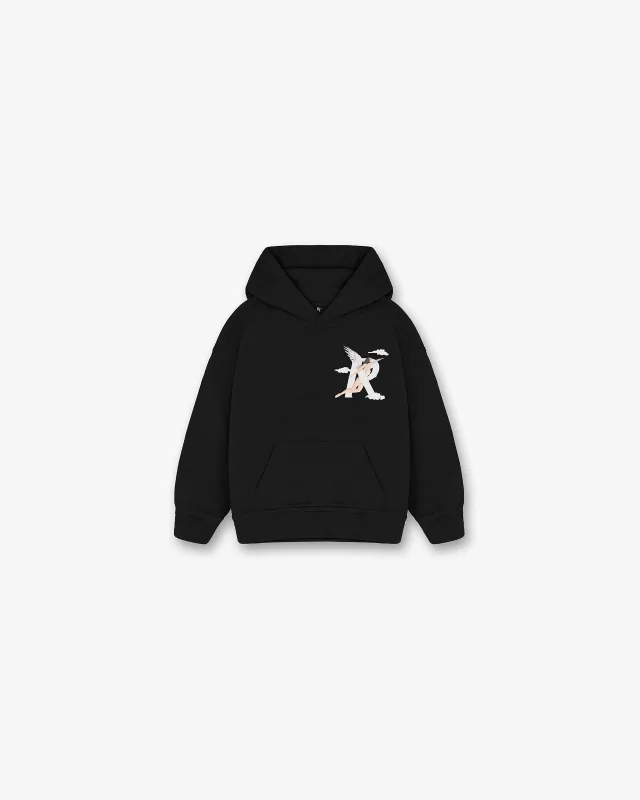 Mini Storms In Heaven Hoodie - Black made by Represent