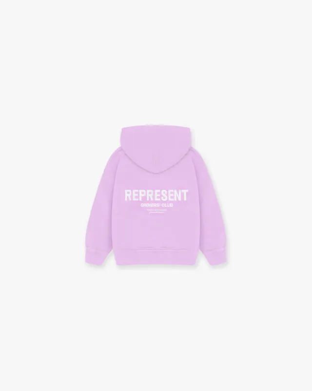 Represent Mini Owners Club Hoodie - Lilac sold by Represent