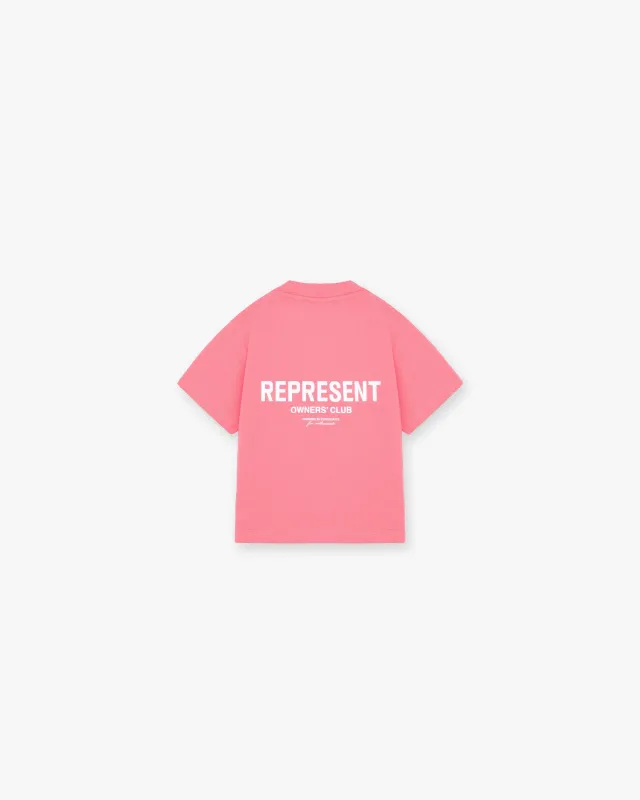 Represent Mini Owners Club T-Shirt - Bubblegum Pink sold by Represent