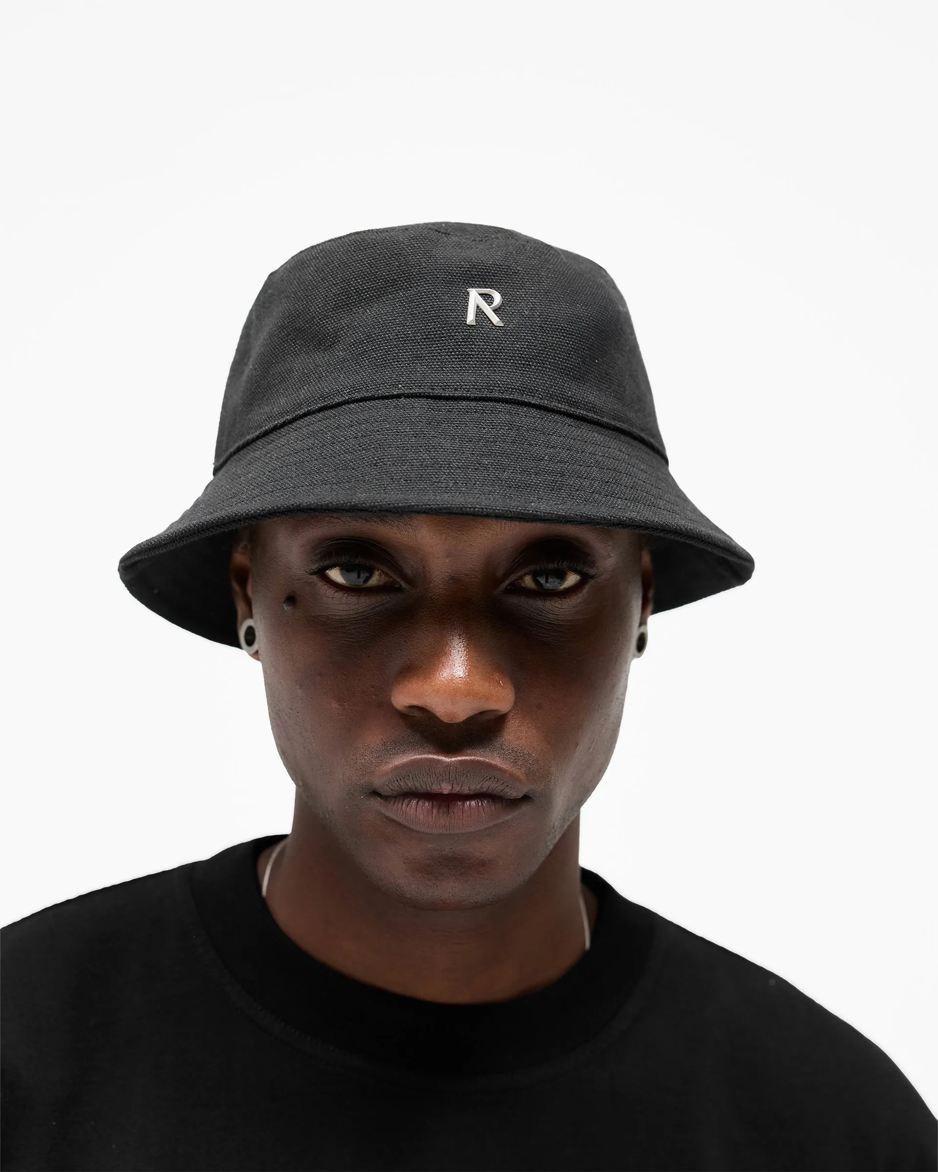 Initial Bucket Hat - Jet Black sold by Represent product image thumbnail 2