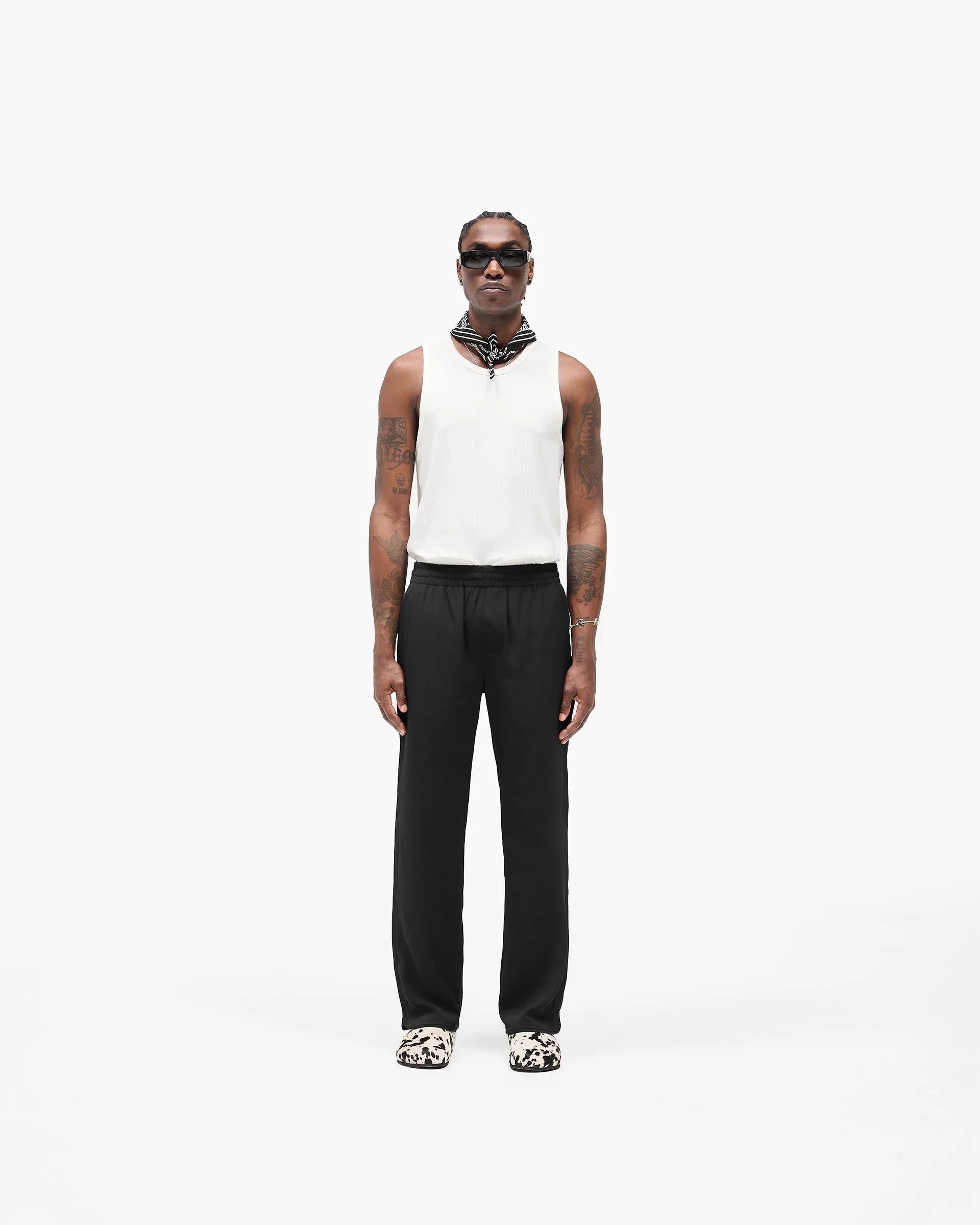 Piped Track Pant - Jet Black sold by Represent product image thumbnail 5