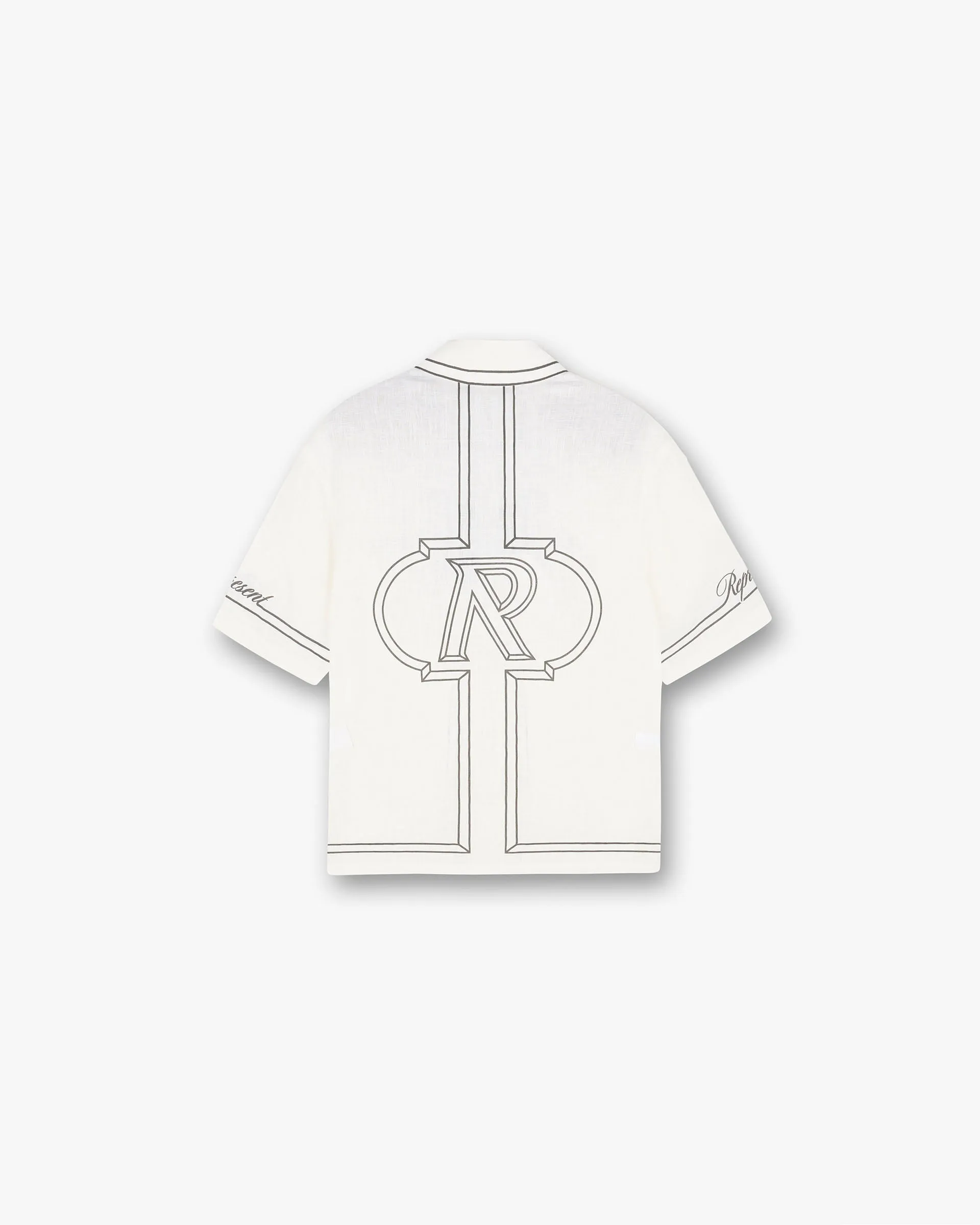 Border Shirt - Whisper White sold by Represent product image thumbnail 2
