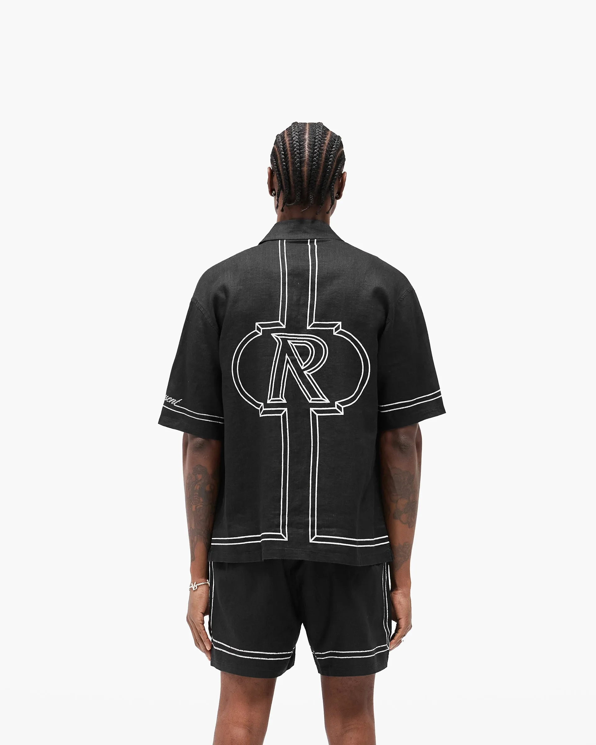 Border Shirt - Jet Black sold by Represent product image thumbnail 5