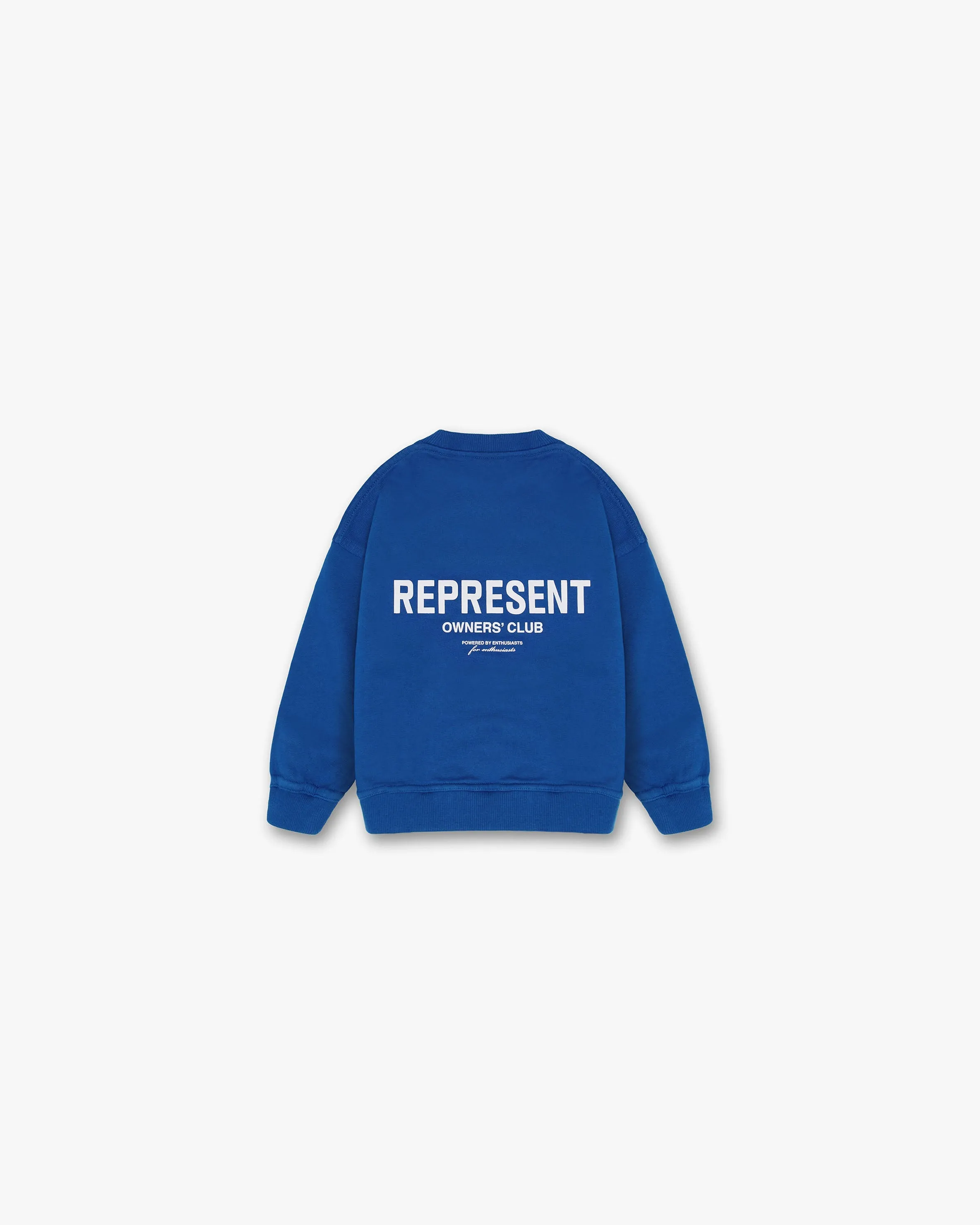 Represent Mini Owners Club Sweater - Cobalt sold by Represent
