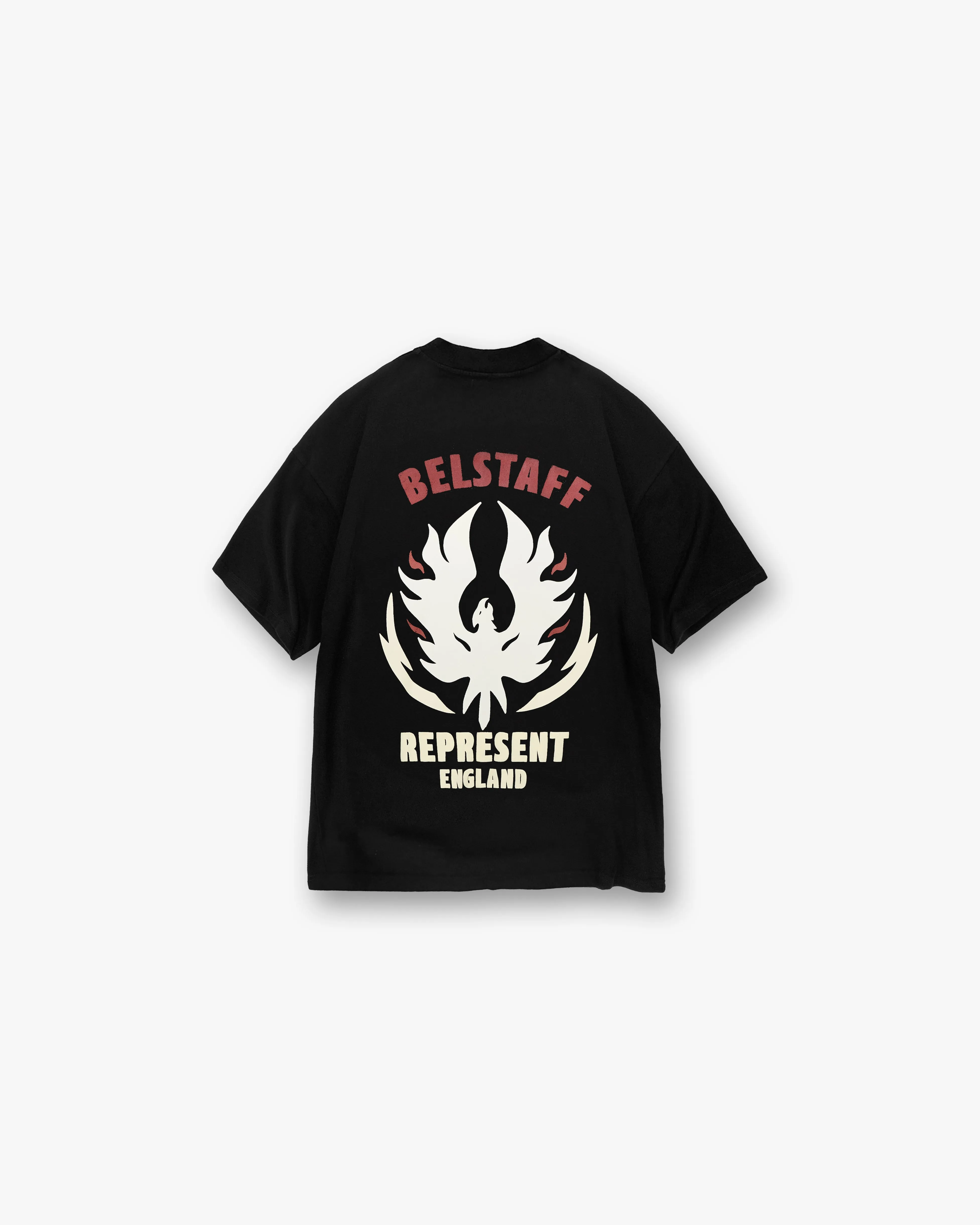 Represent X Belstaff Flame Phoenix T-Shirt - Black sold by Represent product image thumbnail 2