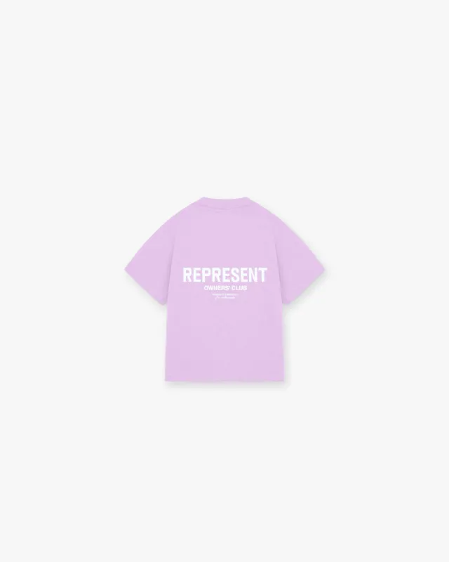Represent Mini Owners Club T-Shirt - Lilac sold by Represent