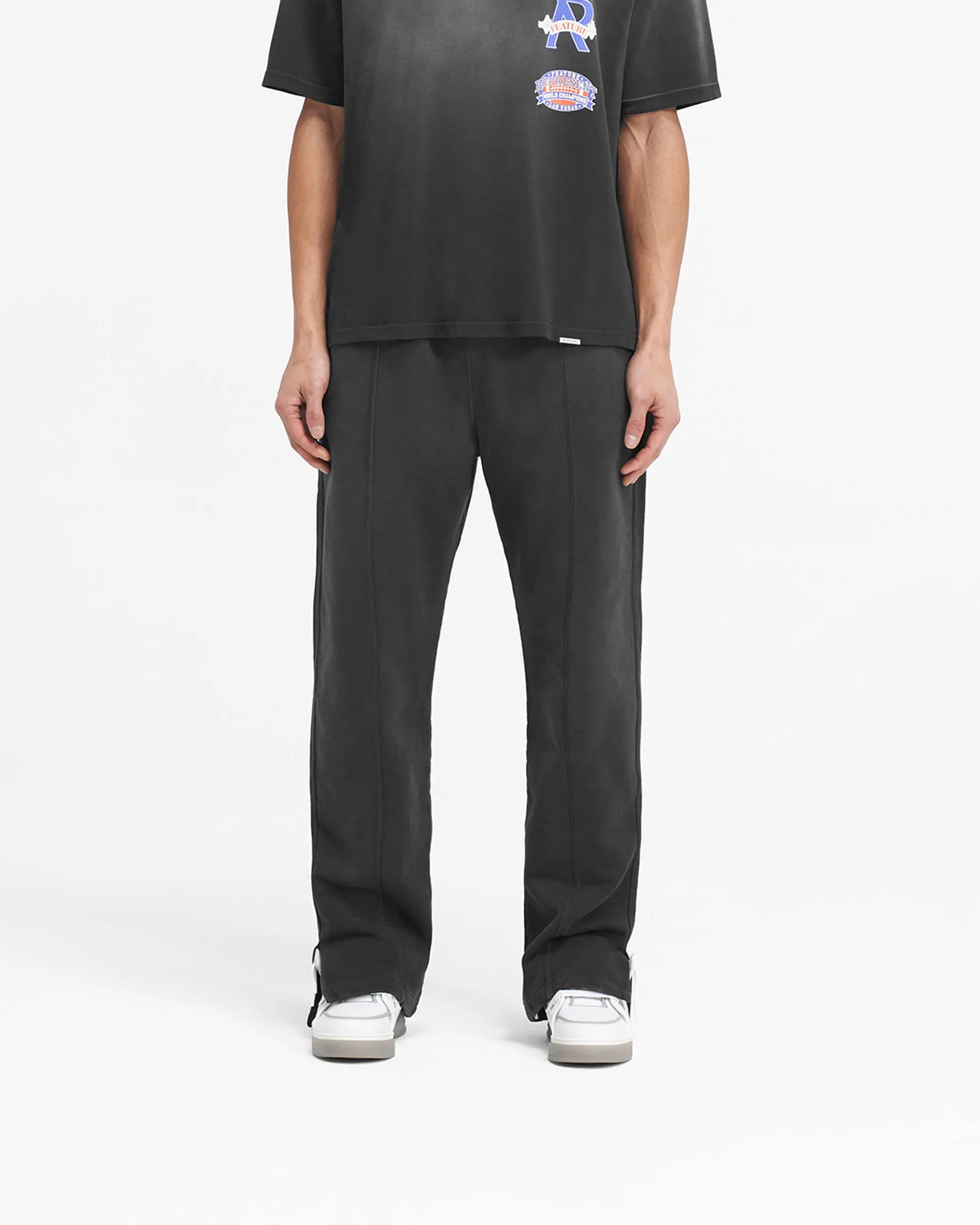 Represent X Feature Step Hem Sweatpants - Stained Black sold by Represent product image thumbnail 3