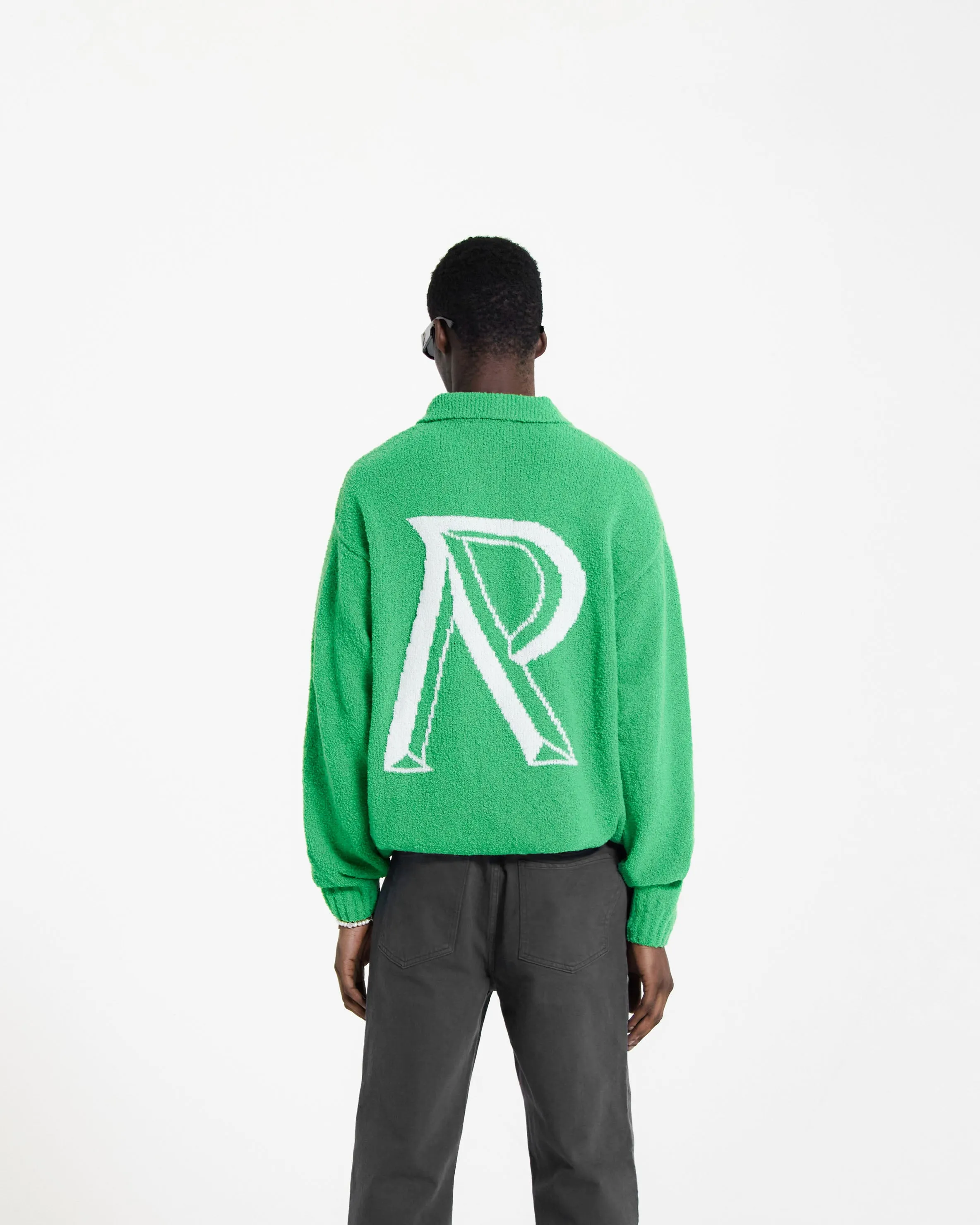 Initial Boucle Polo - Island Green sold by Represent product image thumbnail 5