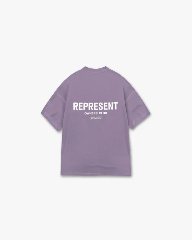 Represent Owners Club T-Shirt - Vintage Violet sold by Represent