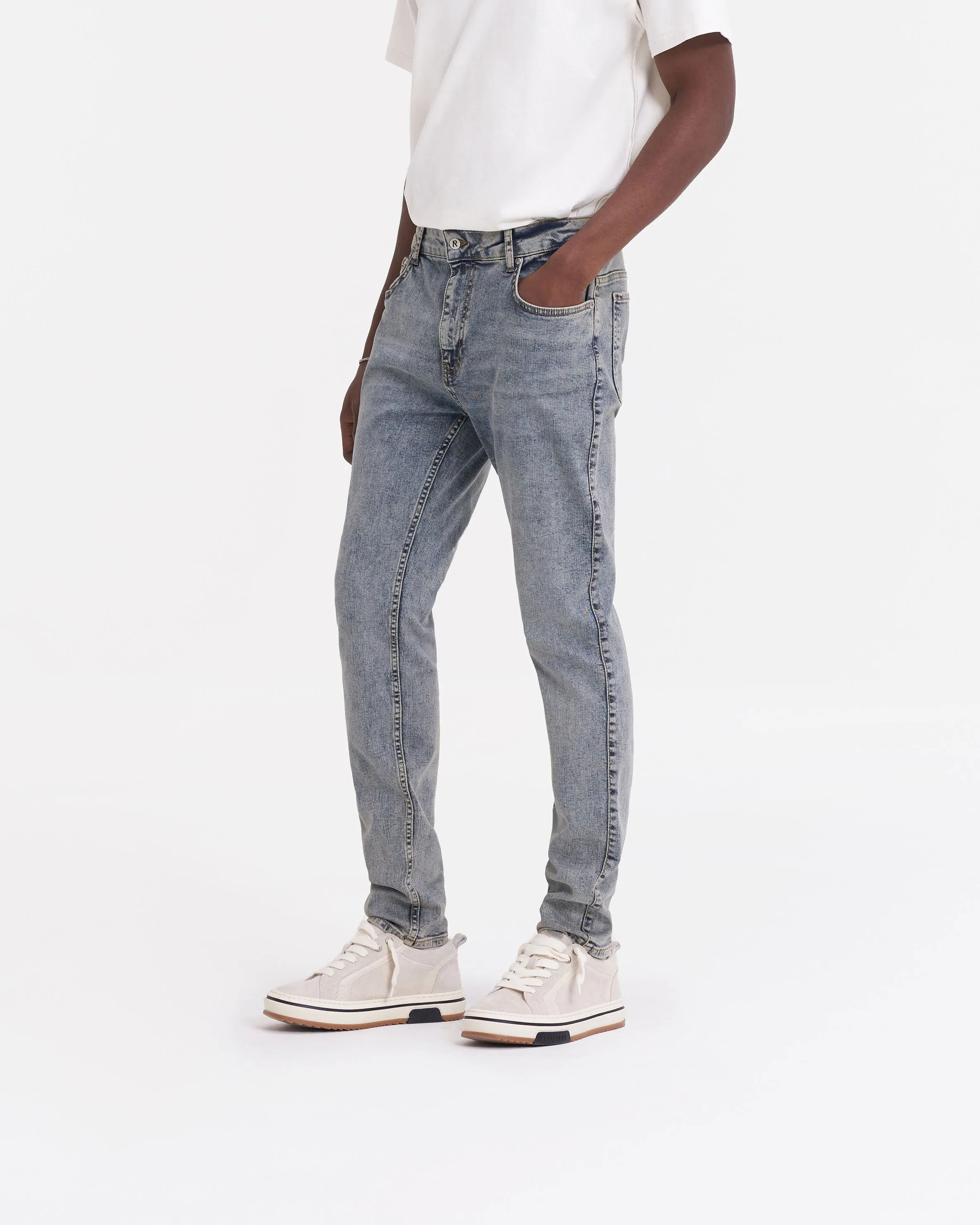 R1 Essential Denim - Mid Blue sold by Represent product image thumbnail 3