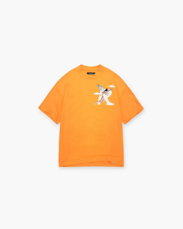 Storms in Heaven T-Shirt - Neon Orange sold by Represent